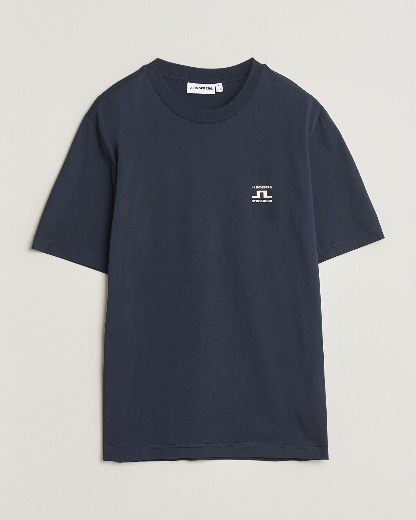 Men | T-Shirts | J.Lindeberg | Parcie T-Shirt JL Navy