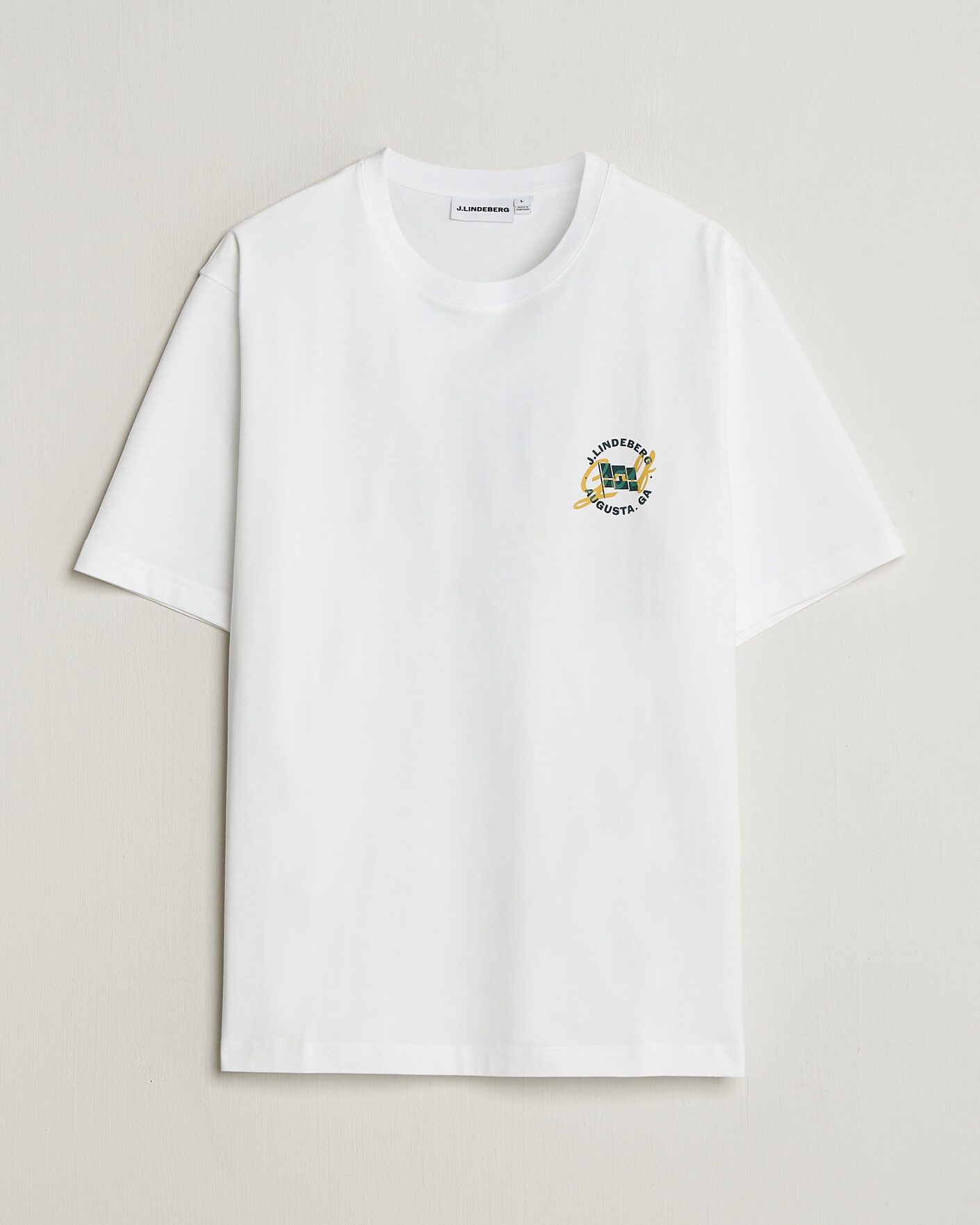 Men | T-Shirts | J.Lindeberg | Parcie Tour T-Shirt White