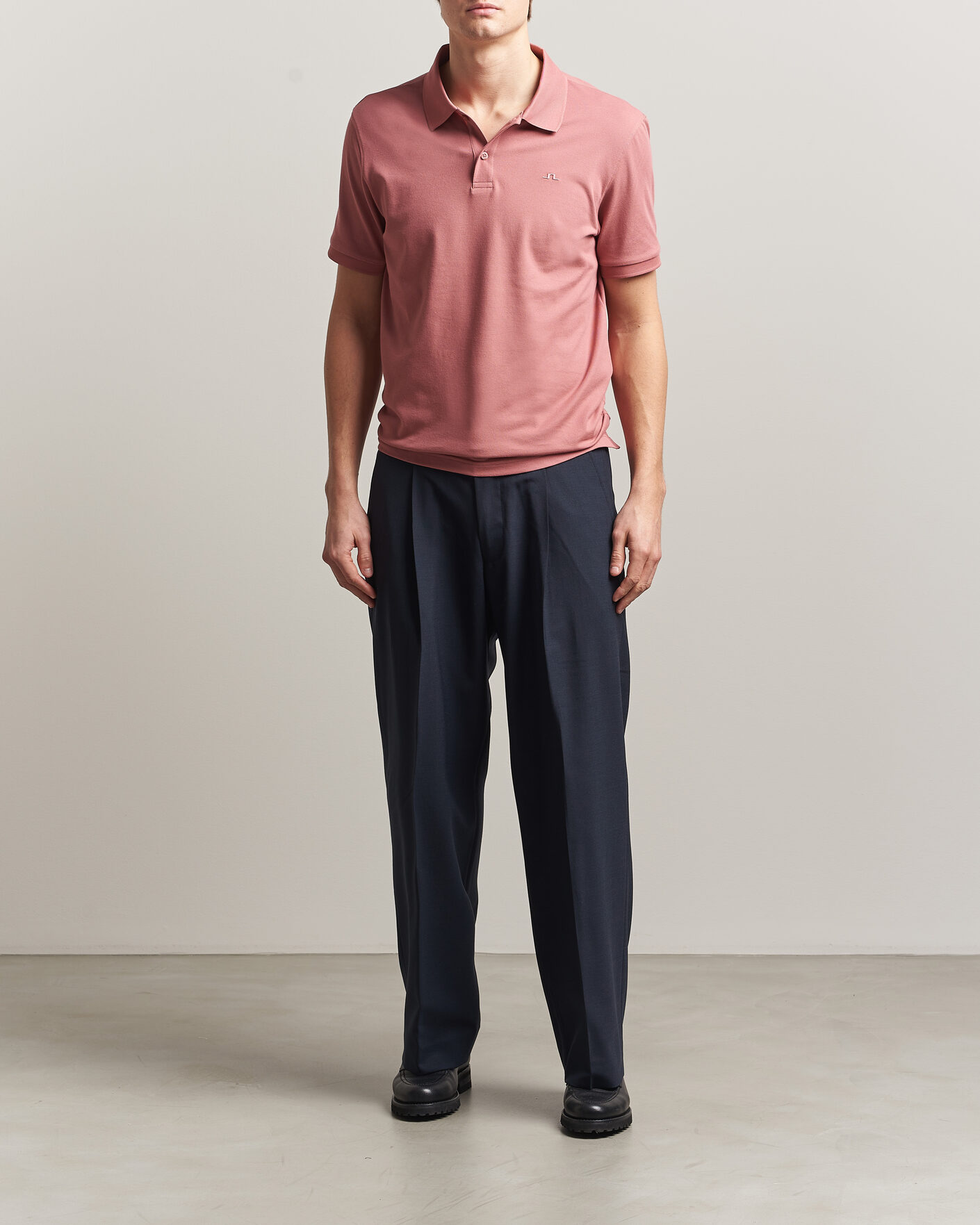 Men | Polo Shirts | J.Lindeberg | Verse Polo Withered Rose