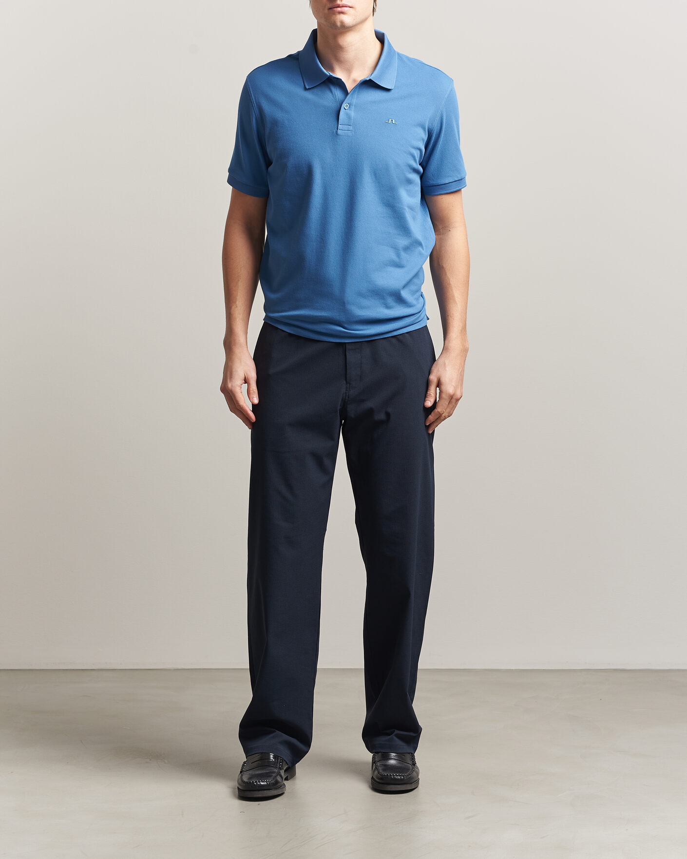 Men | Polo Shirts | J.Lindeberg | Verse Polo Federal Blue