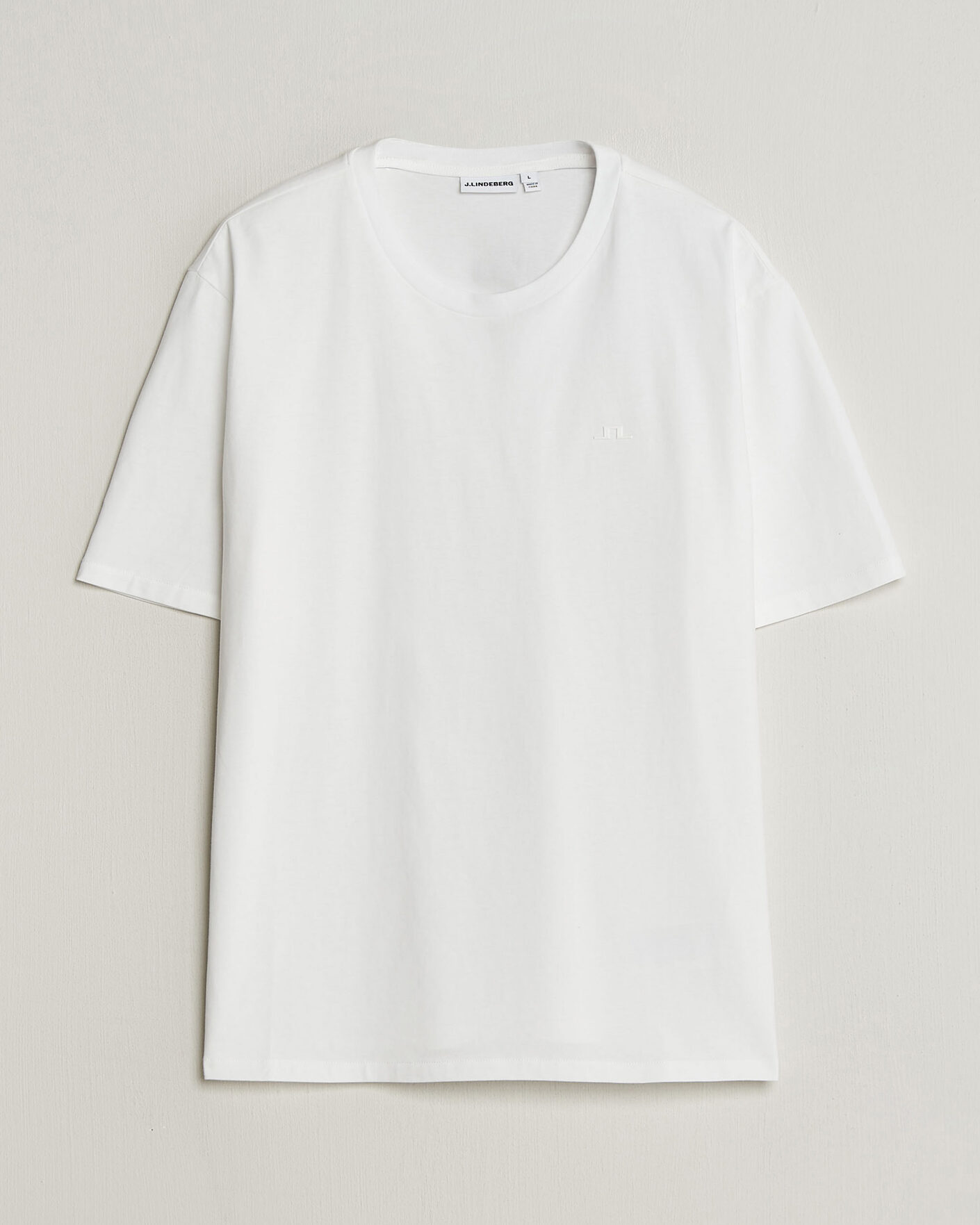 Men | T-Shirts | J.Lindeberg | Alpha T-Shirt White