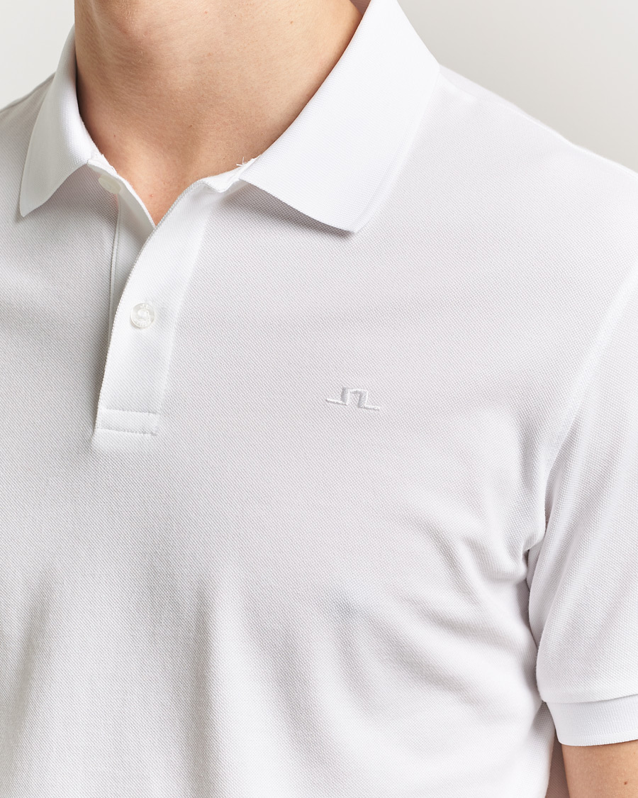Men | Polo Shirts | J.Lindeberg | Verse Polo White