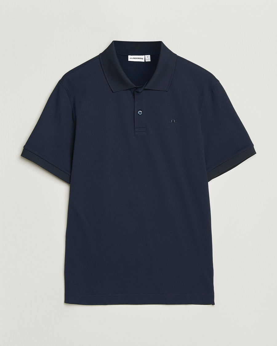 Men | Polo Shirts | J.Lindeberg | Verse Polo JL Navy