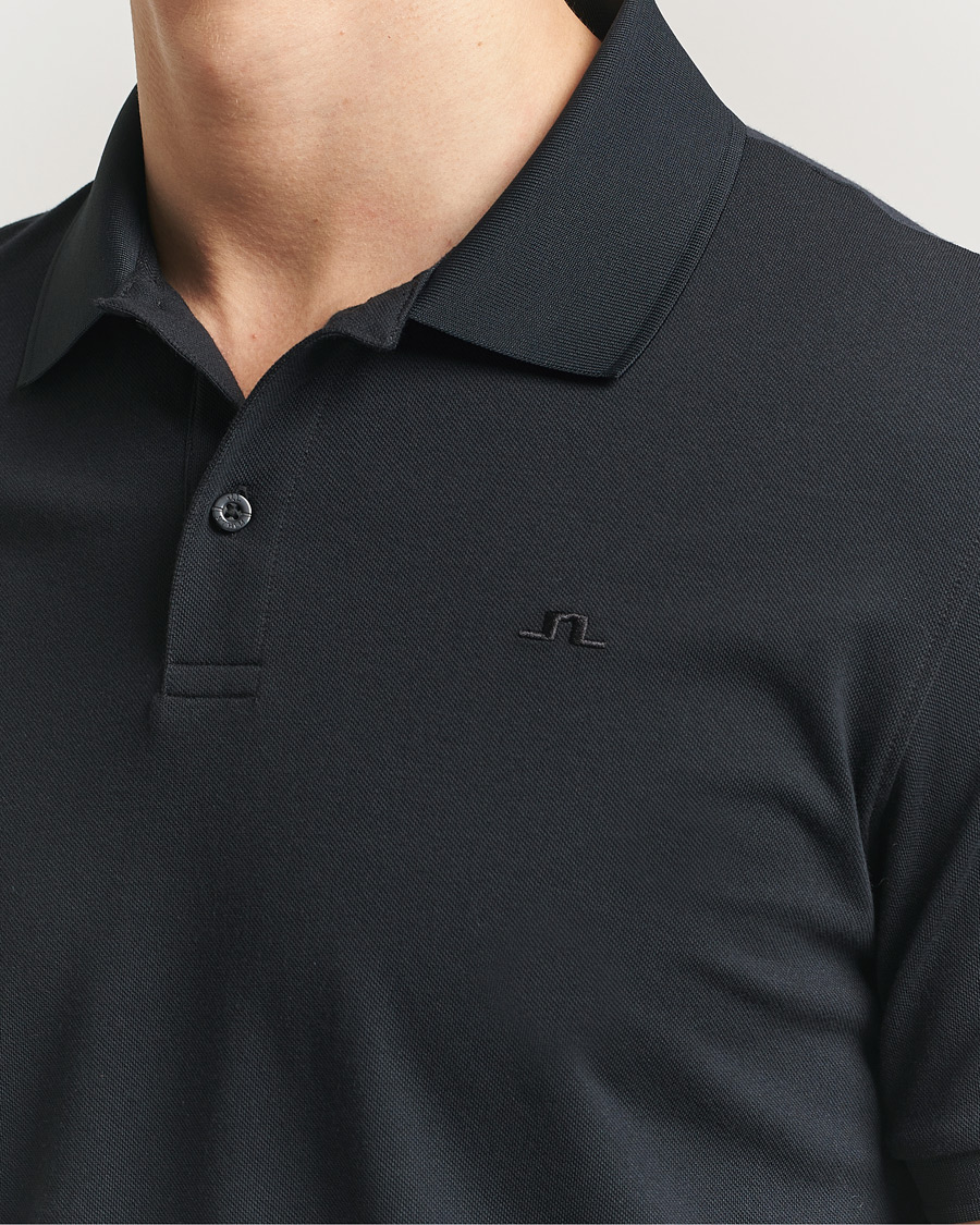 Men | Polo Shirts | J.Lindeberg | Verse Polo Black