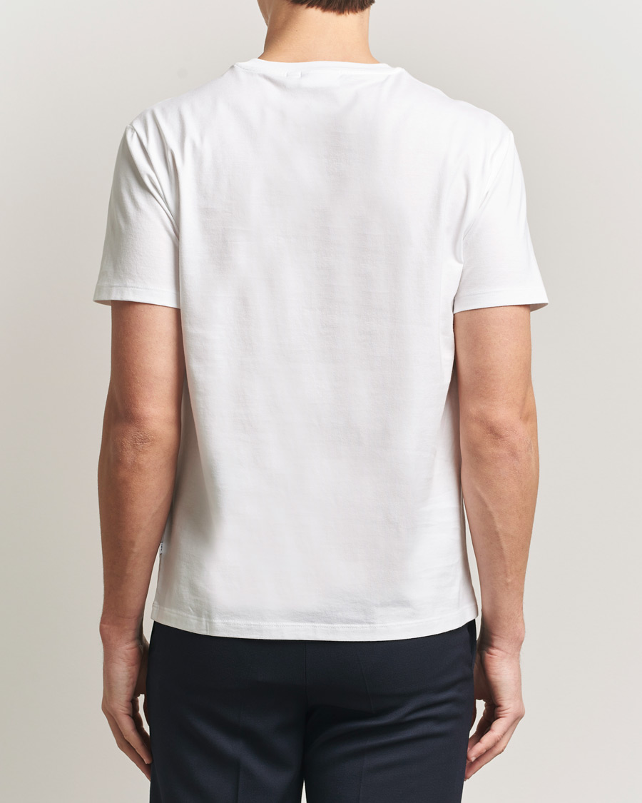 Men | T-Shirts | J.Lindeberg | Sid Basic T-Shirt White