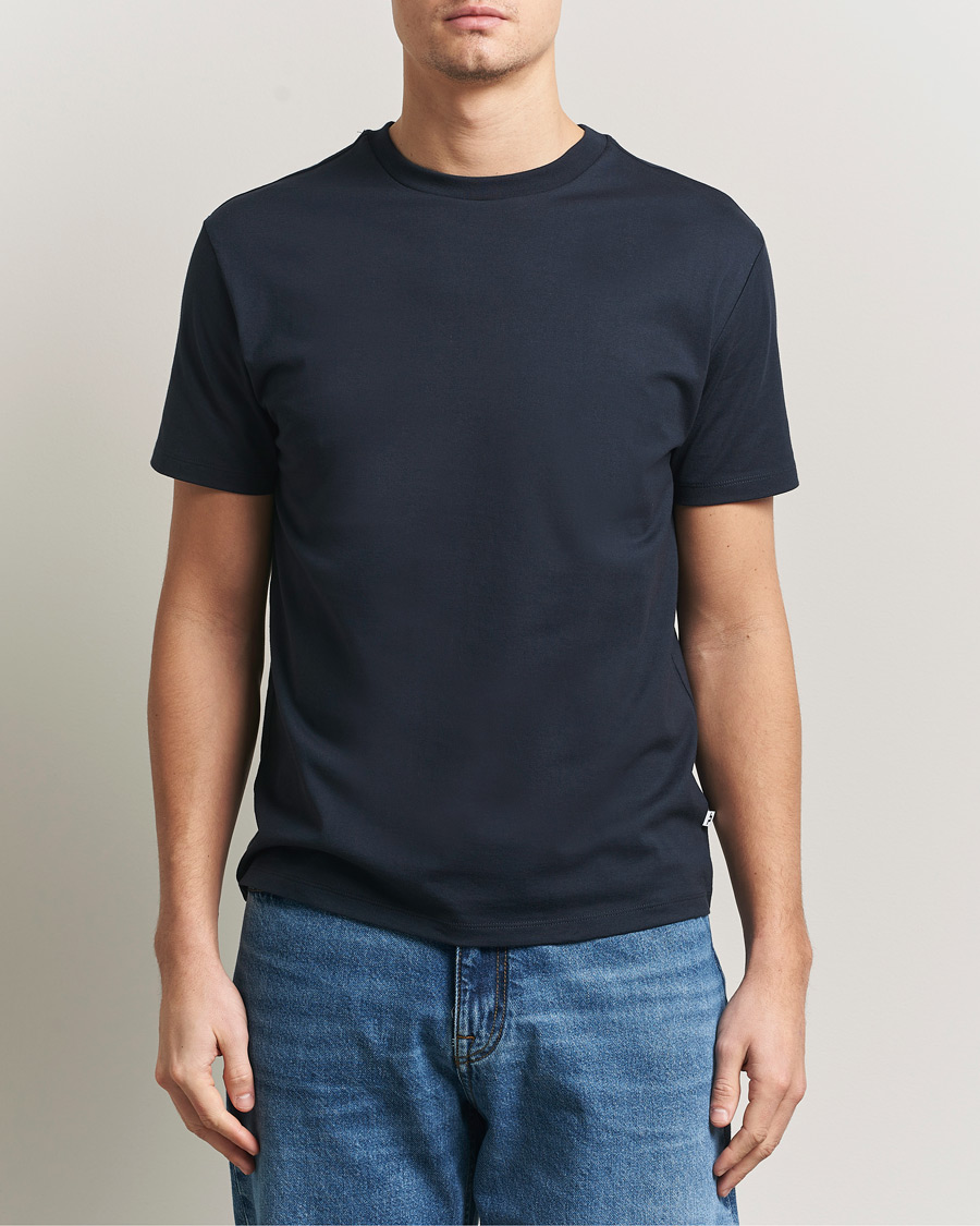 Men | T-Shirts | J.Lindeberg | Sid Basic T-Shirt JL Navy