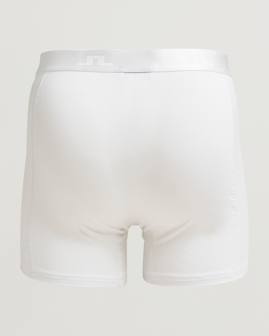 Men | Underwear & Socks | J.Lindeberg | 3-Pack Bridge Lyocell Boxer White