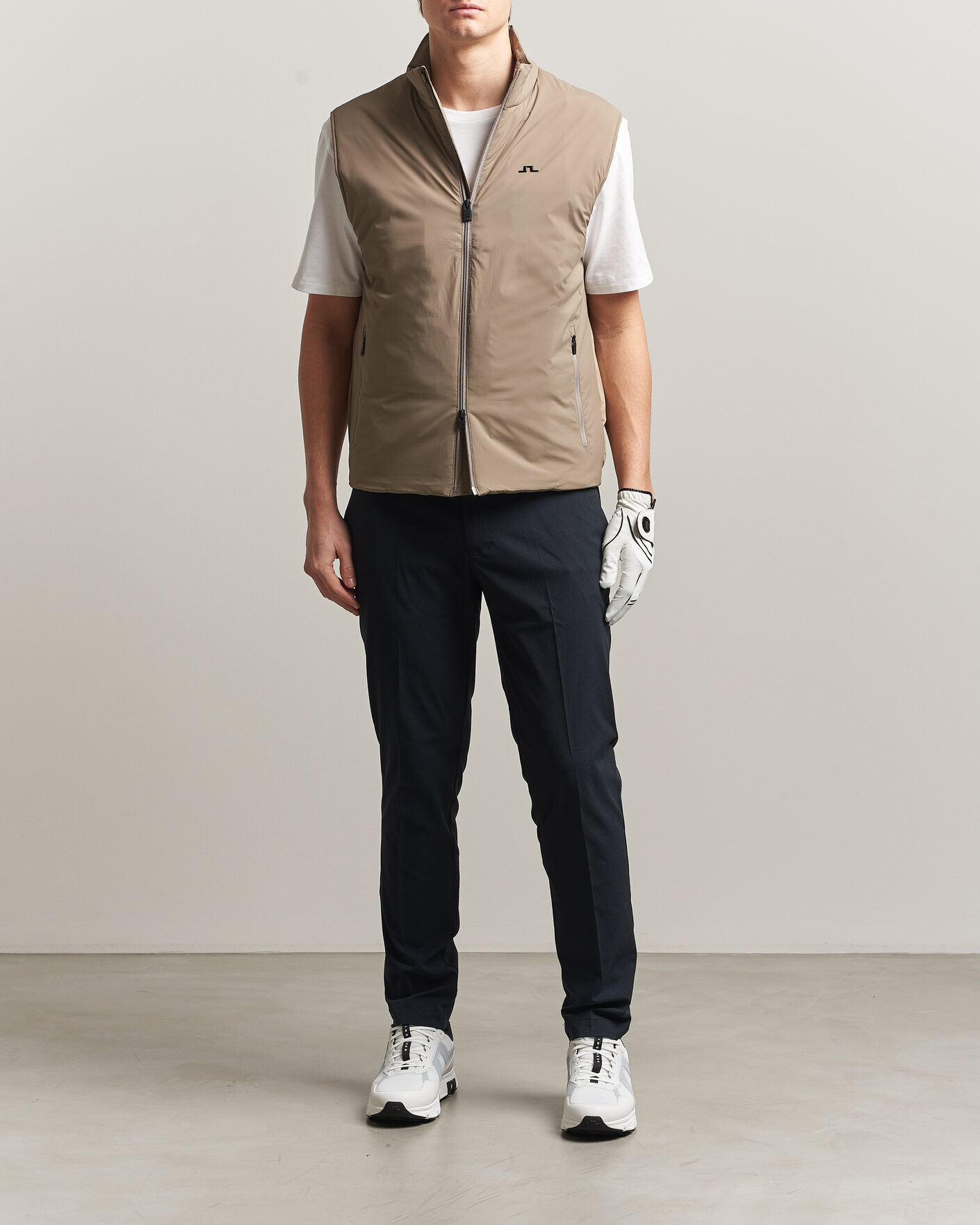 Men | Trousers | J.Lindeberg | Vent Golf Pants Black