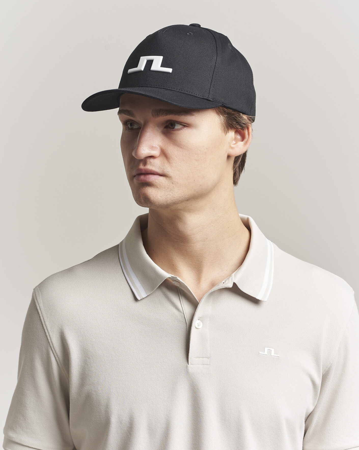 Men | Hats & Caps | J.Lindeberg | Heath Cap Black