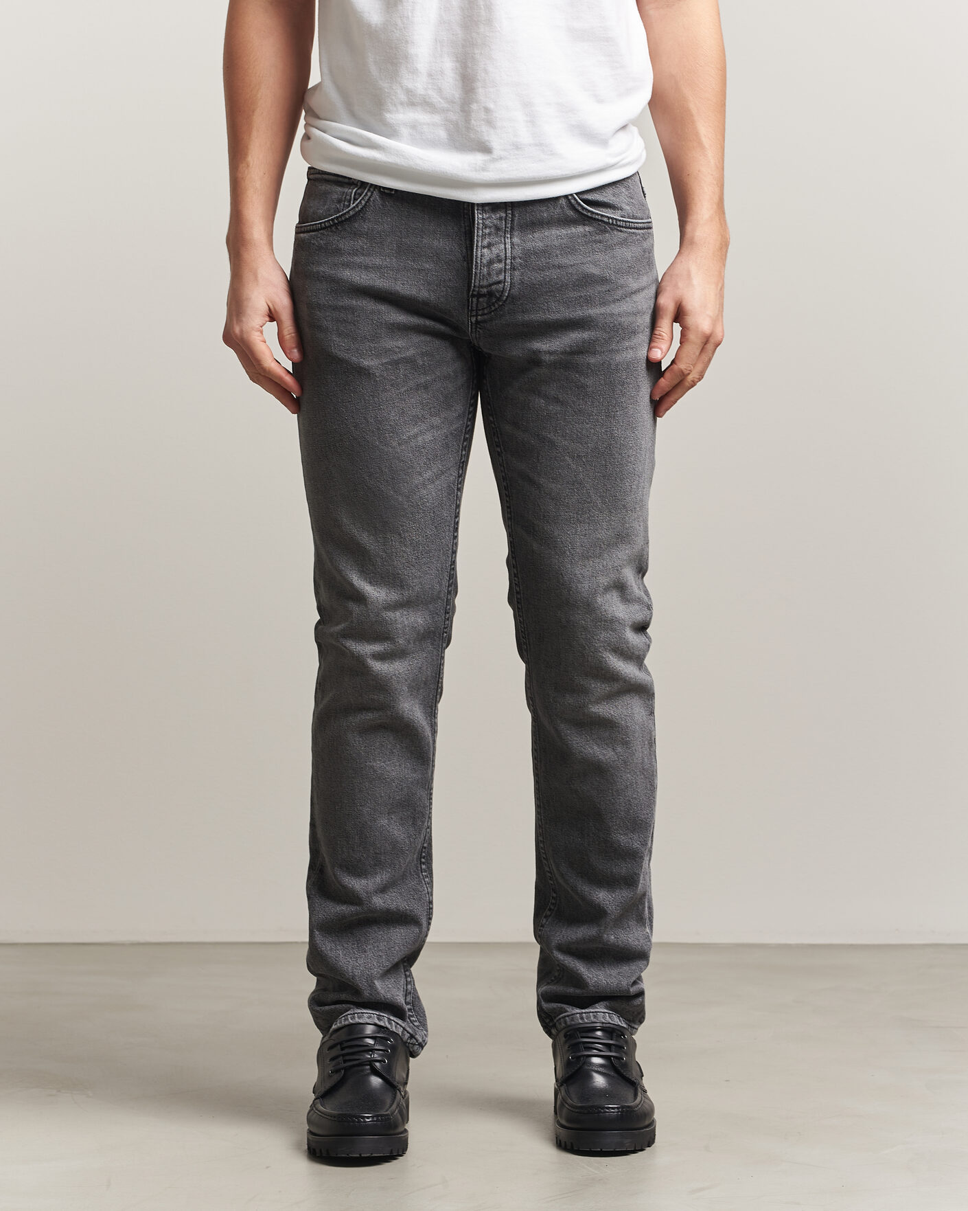 Men | Trousers | Nudie Jeans | Grim Tim Jeans Cloud Grey
