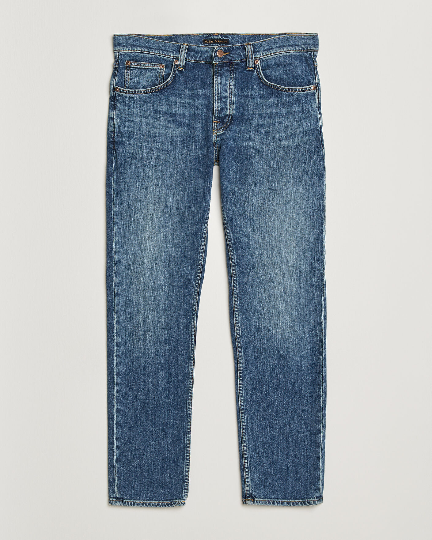 Men | Trousers | Nudie Jeans | Solid Ollie Jeans Blue Blur