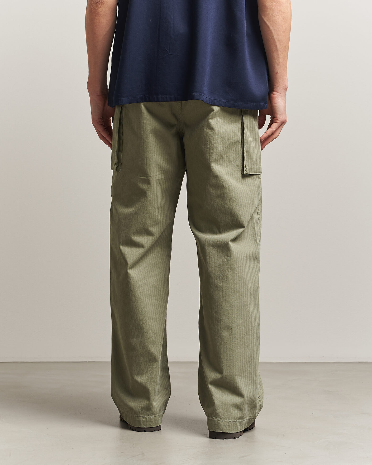 Men | Trousers | Nudie Jeans | Loud Larry Pants Pale Green