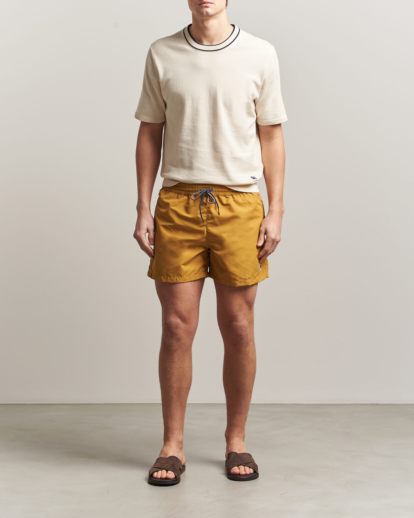 Men | Swimwear | Paul Smith | Zebra Swimshorts Yellow