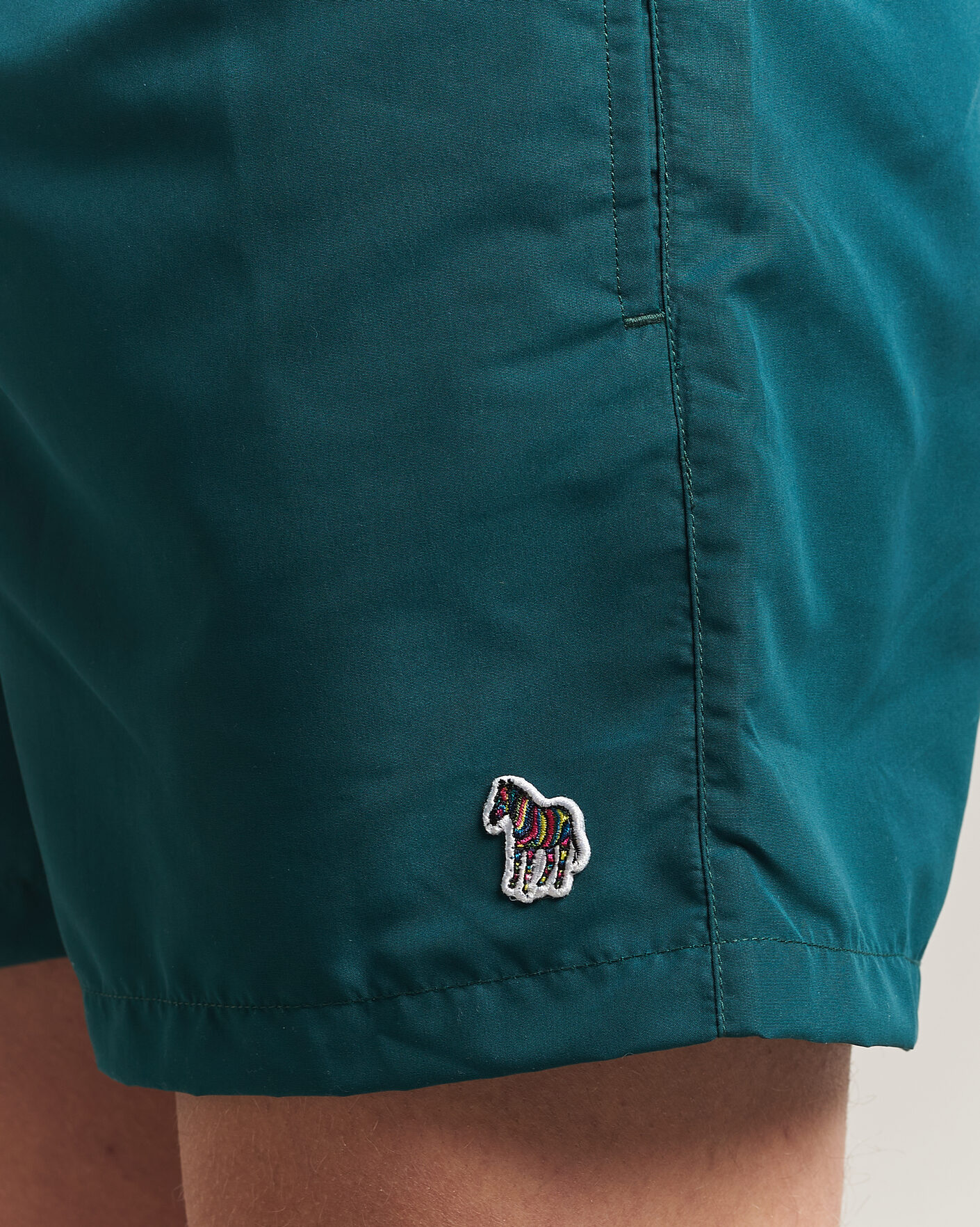 Men | Swimwear | Paul Smith | Zebra Swimshorts Dark Green