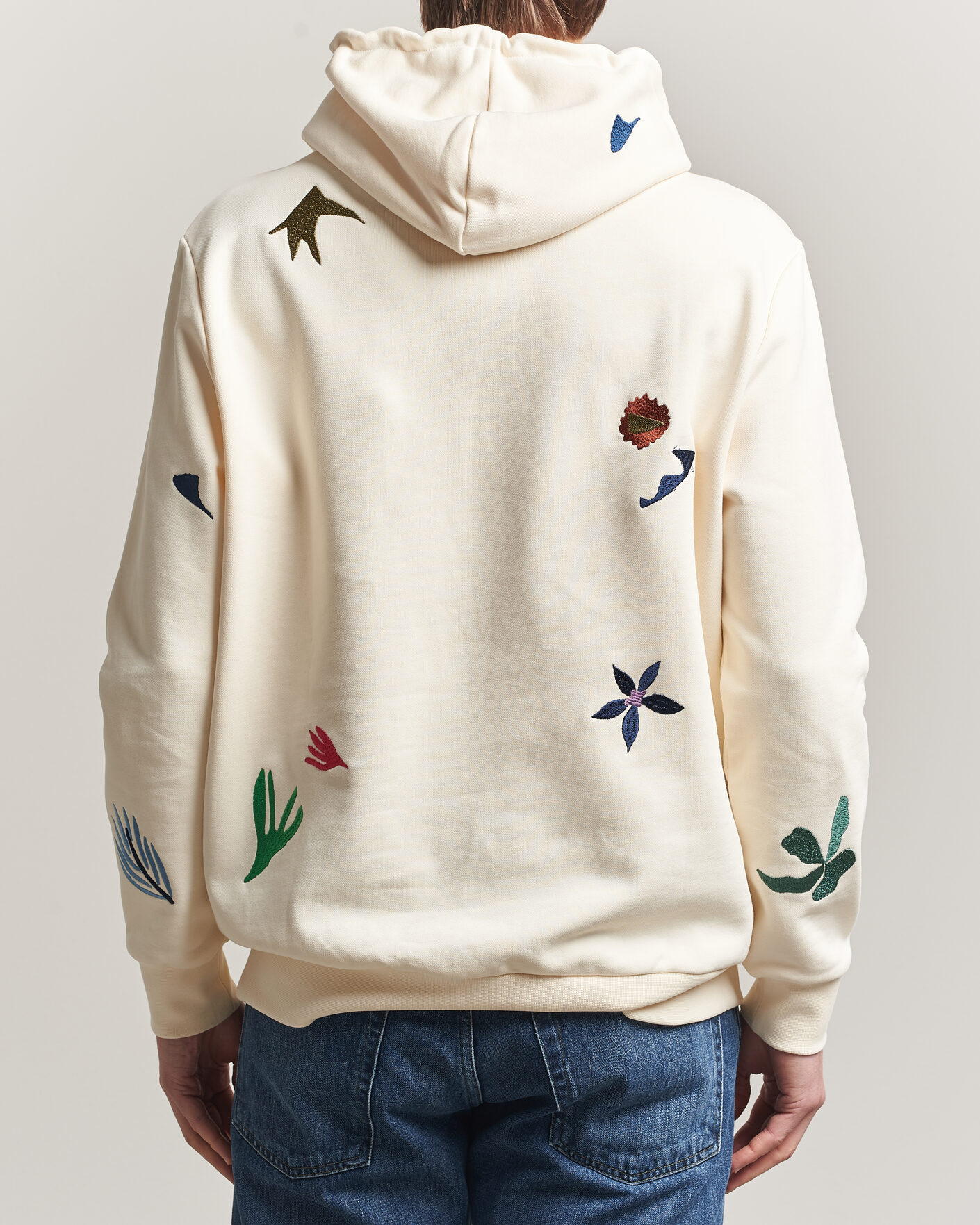 Men | Sweaters & Knitwear | Paul Smith | Embroidered Hoodie White