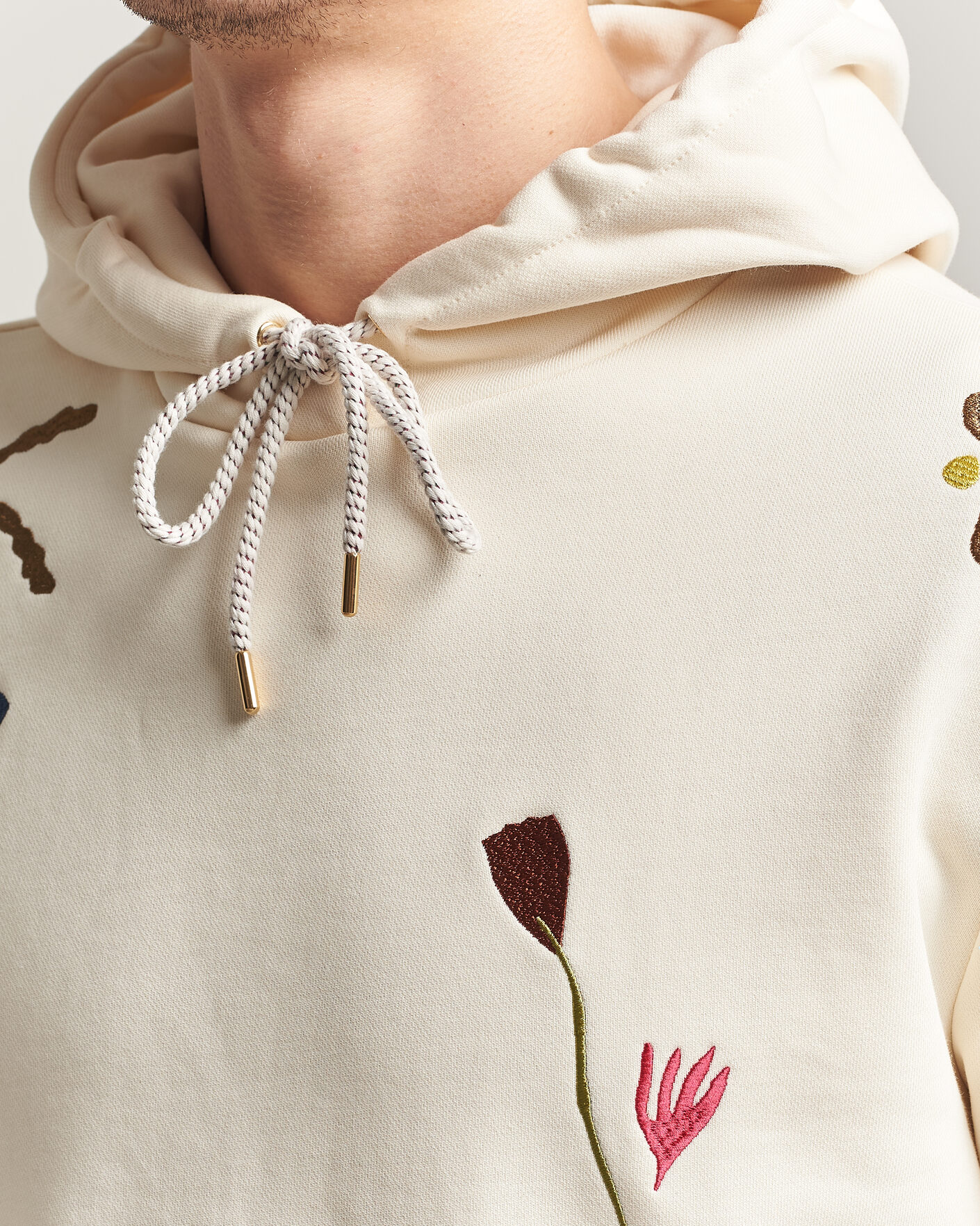 Men | Sweaters & Knitwear | Paul Smith | Embroidered Hoodie White
