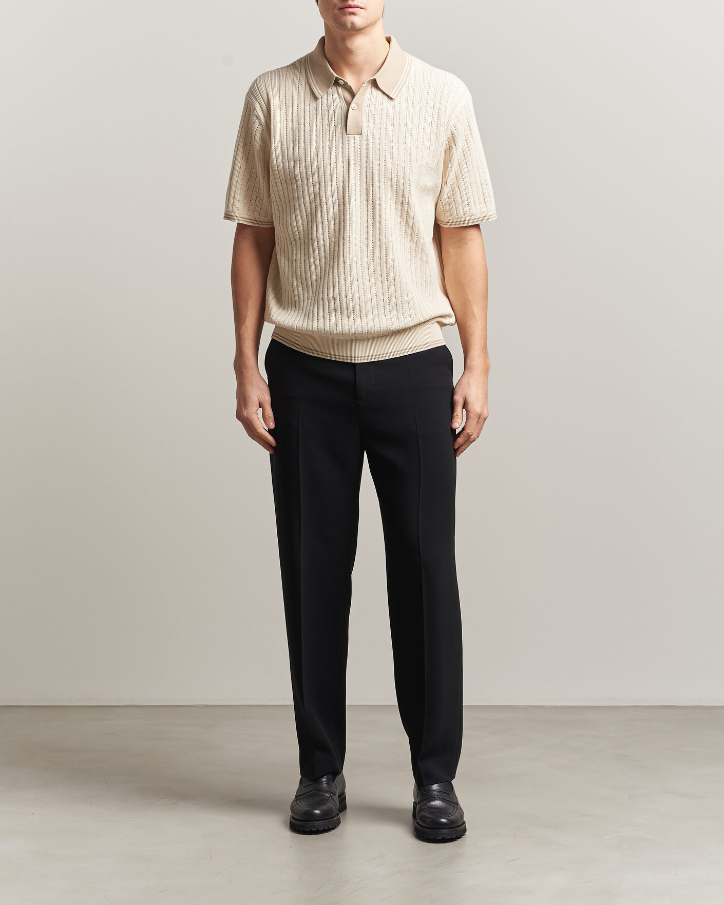 Men | Polo Shirts | PS Paul Smith | Cotton Knitted Polo White
