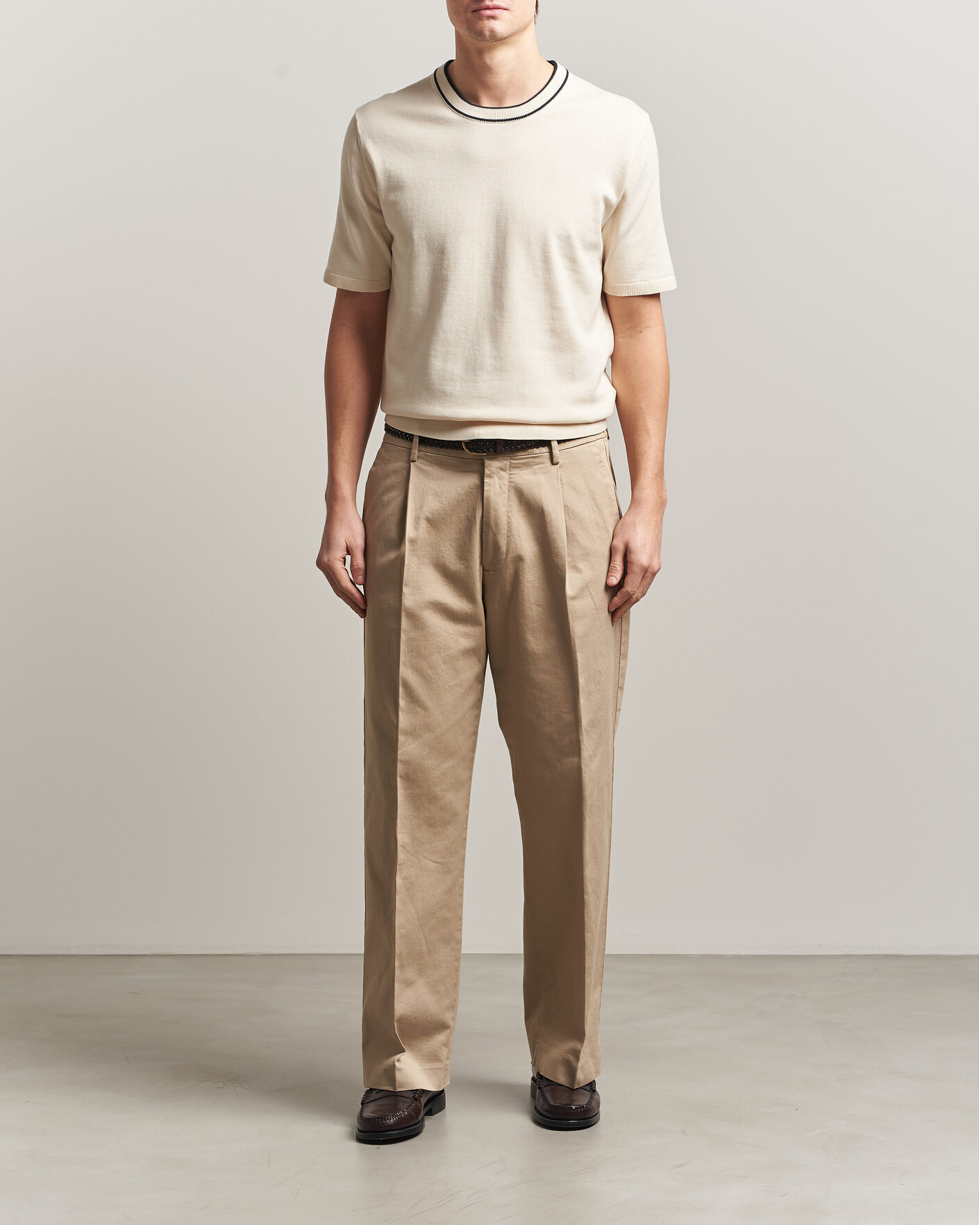 Men | T-Shirts | PS Paul Smith | Cotton Knitted T-Shirt White