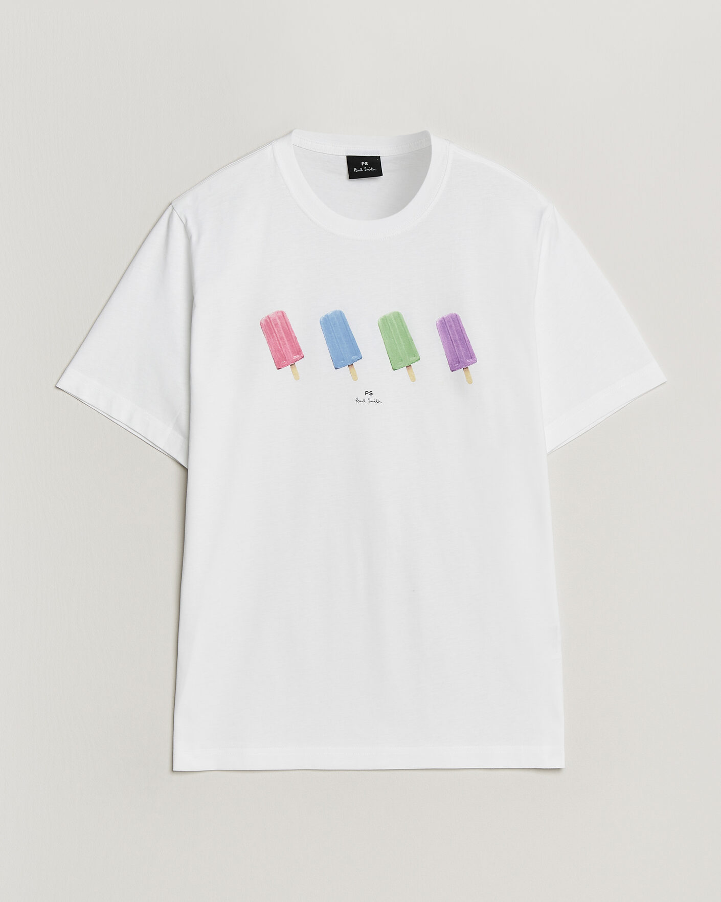 Men | T-Shirts | PS Paul Smith | Lollies Printed T-Shirt White
