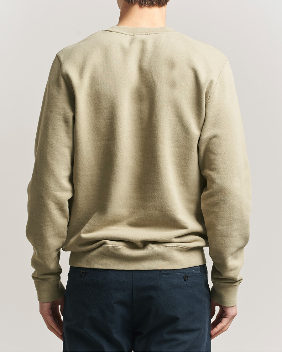 Men | Sweaters & Knitwear | Sunspel | Loopback Sweatshirt Pistachio