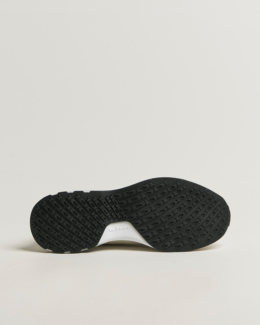 Men | Sneakers | Kiton | Deerskin Running Sneakers White