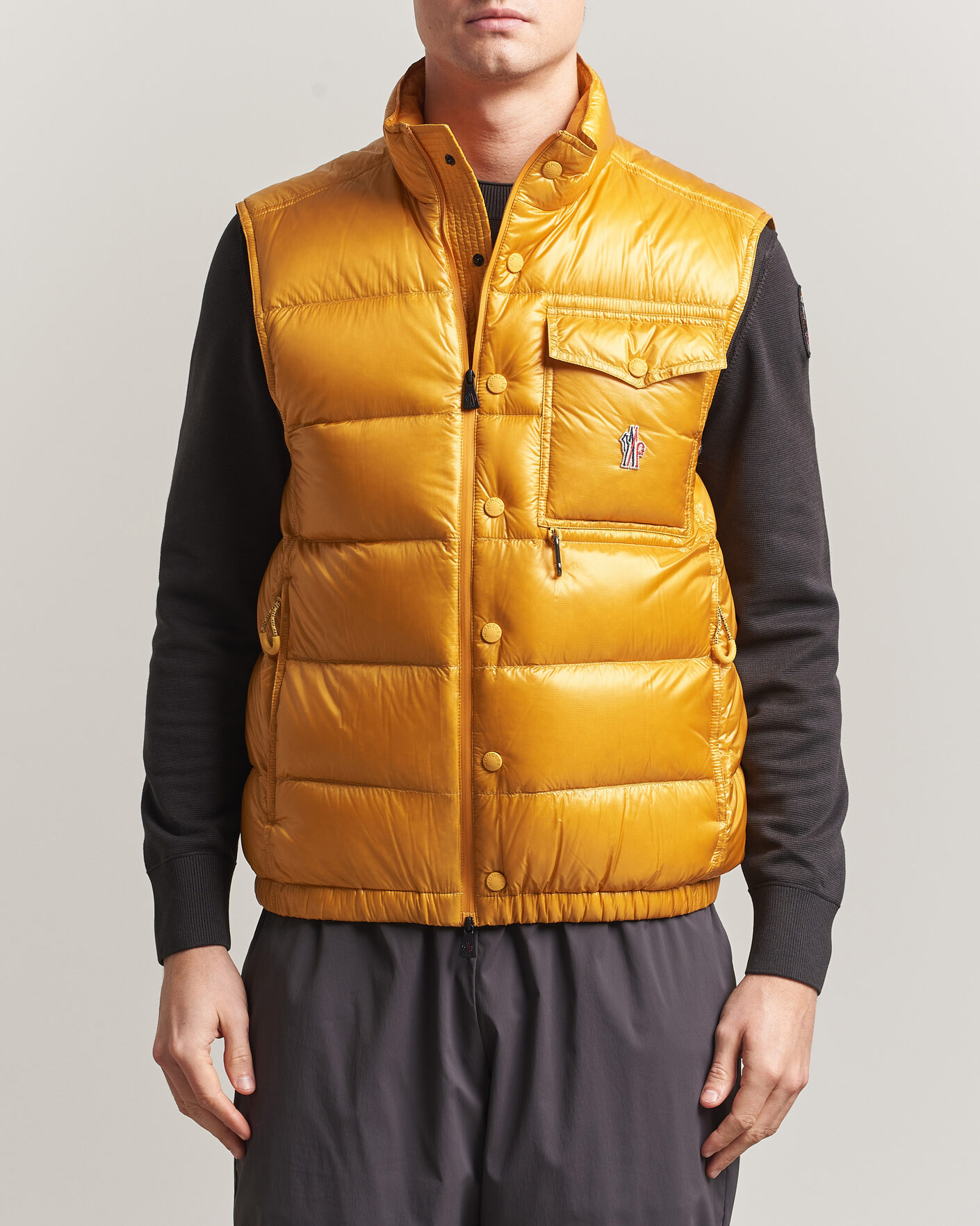 Men | Gilets | Moncler Grenoble | Uychi Down Vest Yellow