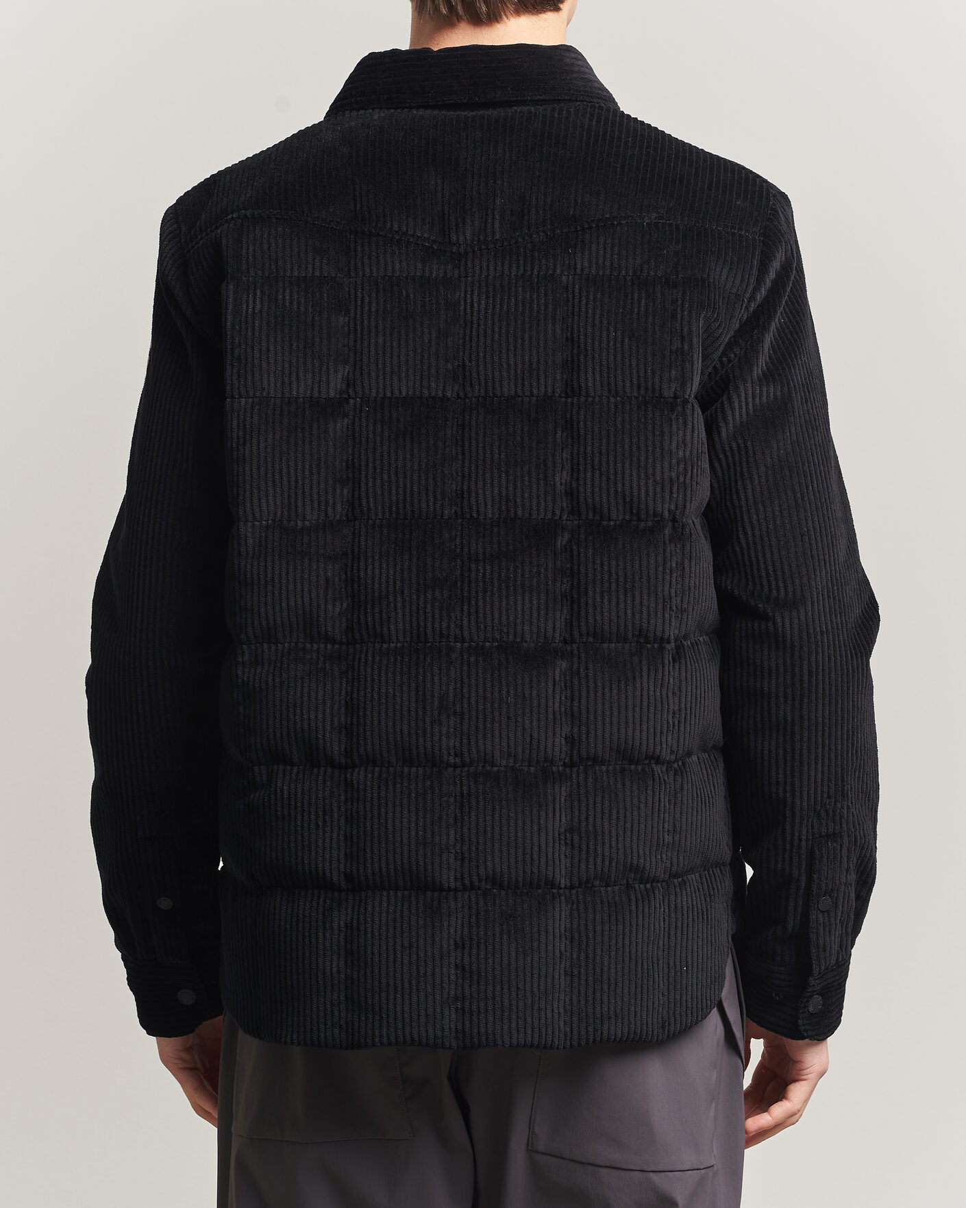 Men | Coats & Jackets | Moncler Grenoble | Gelt Corduroy Shirt Jacket Black