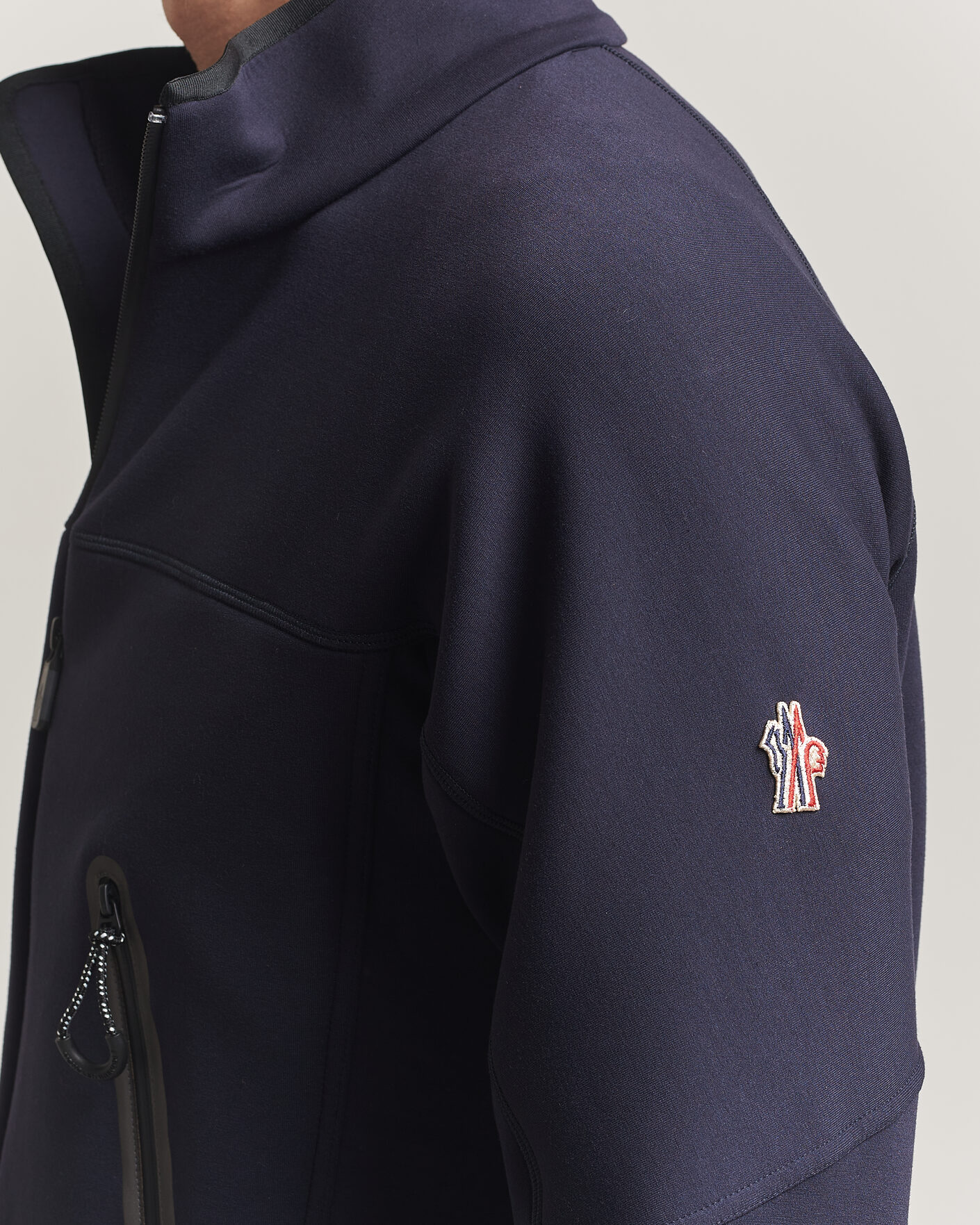 Men | Sweaters & Knitwear | Moncler Grenoble | Zip Up Cardigan Navy