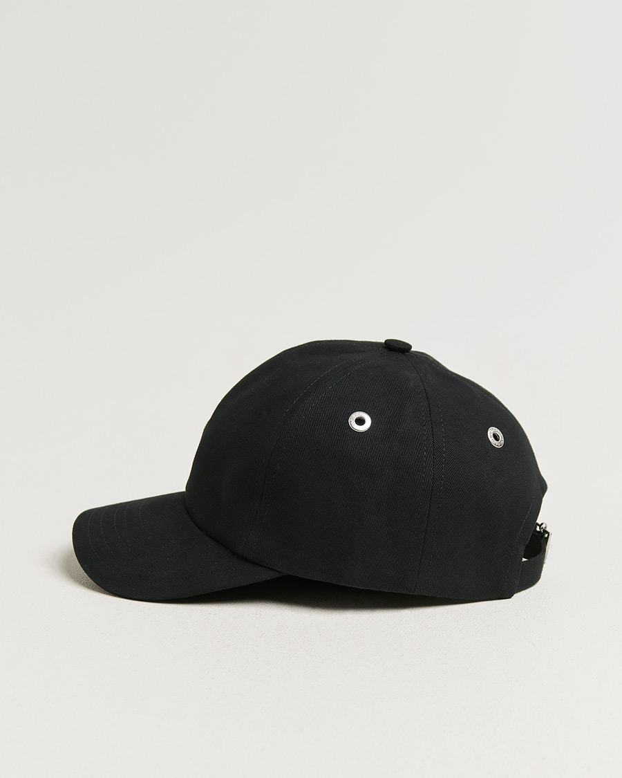 Men | Hats & Caps | AMI | Black Heart Logo Cap Black