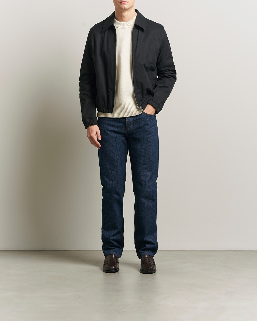 Men | Trousers | AMI | Classic Fit Jeans Indigo