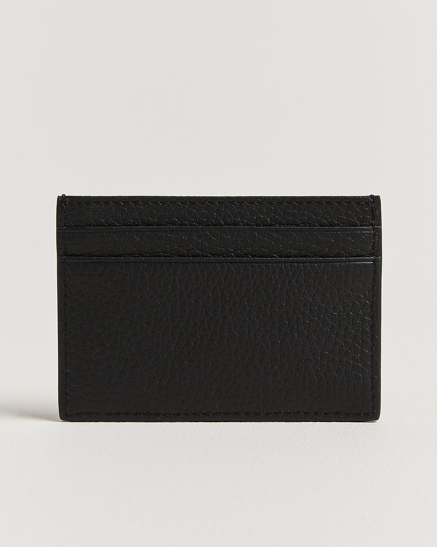 Men | Wallets | Tiger of Sweden | Wharf Leather Card Holder Black