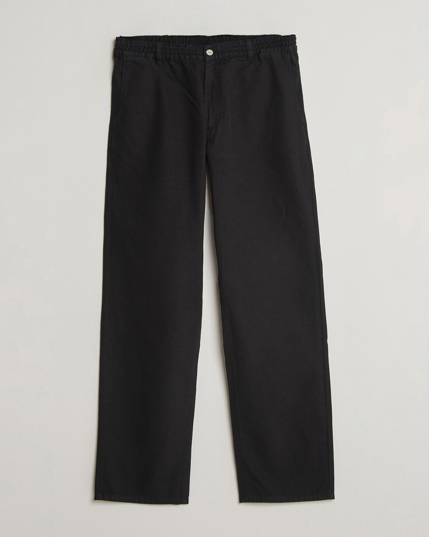 Men | Trousers | Forét | Clay Twill Pants Black