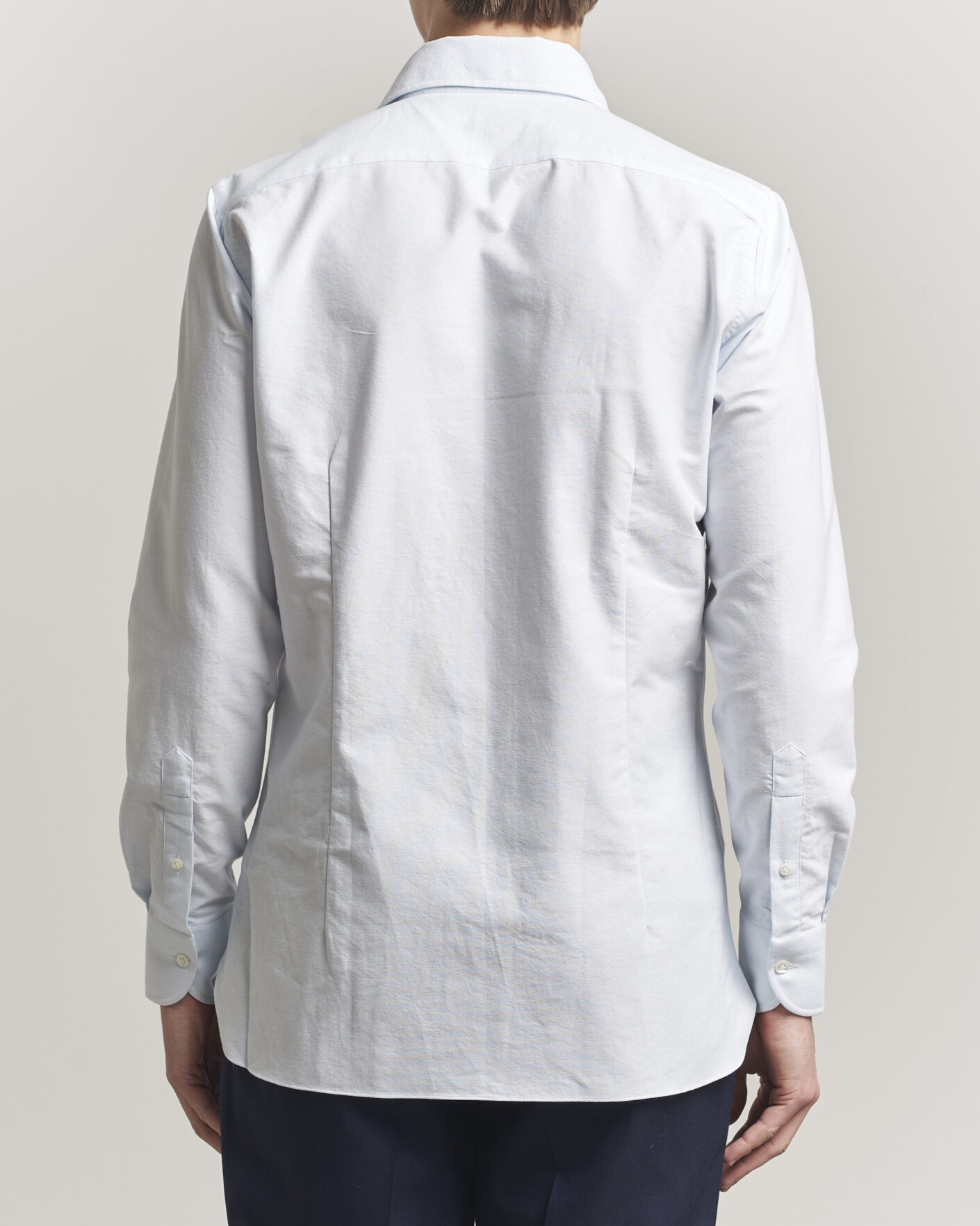 Men | Shirts | 100Hands | Washed Oxford Shirt Light Blue