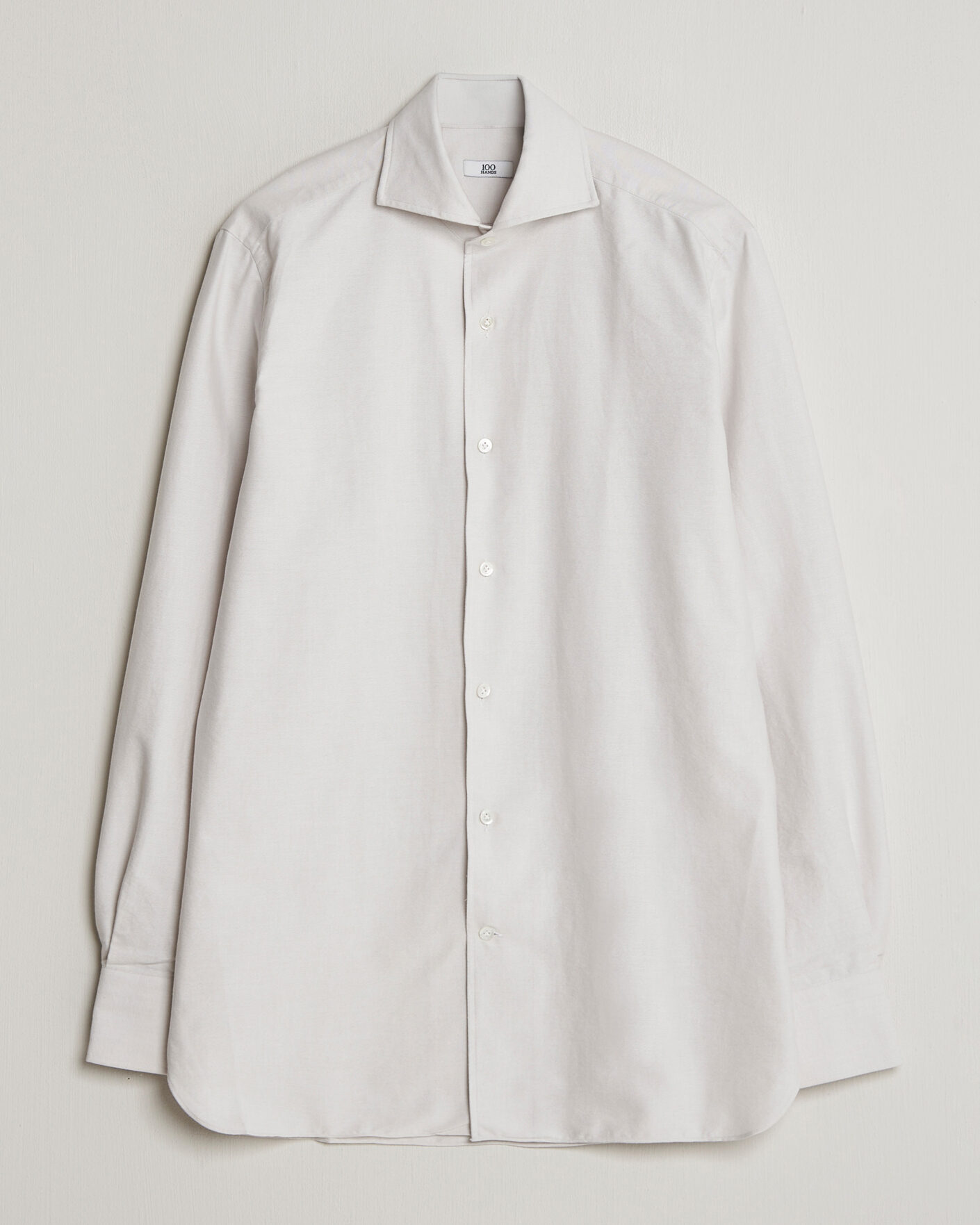 Men | Shirts | 100Hands | Washed Oxford Shirt Grey