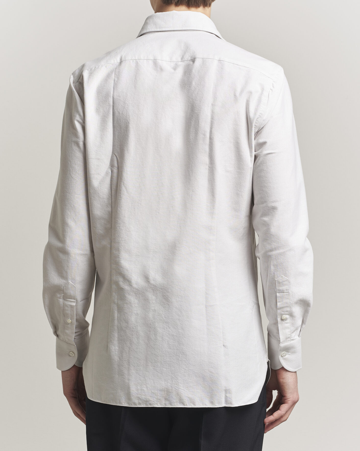 Men | Shirts | 100Hands | Washed Oxford Shirt Grey