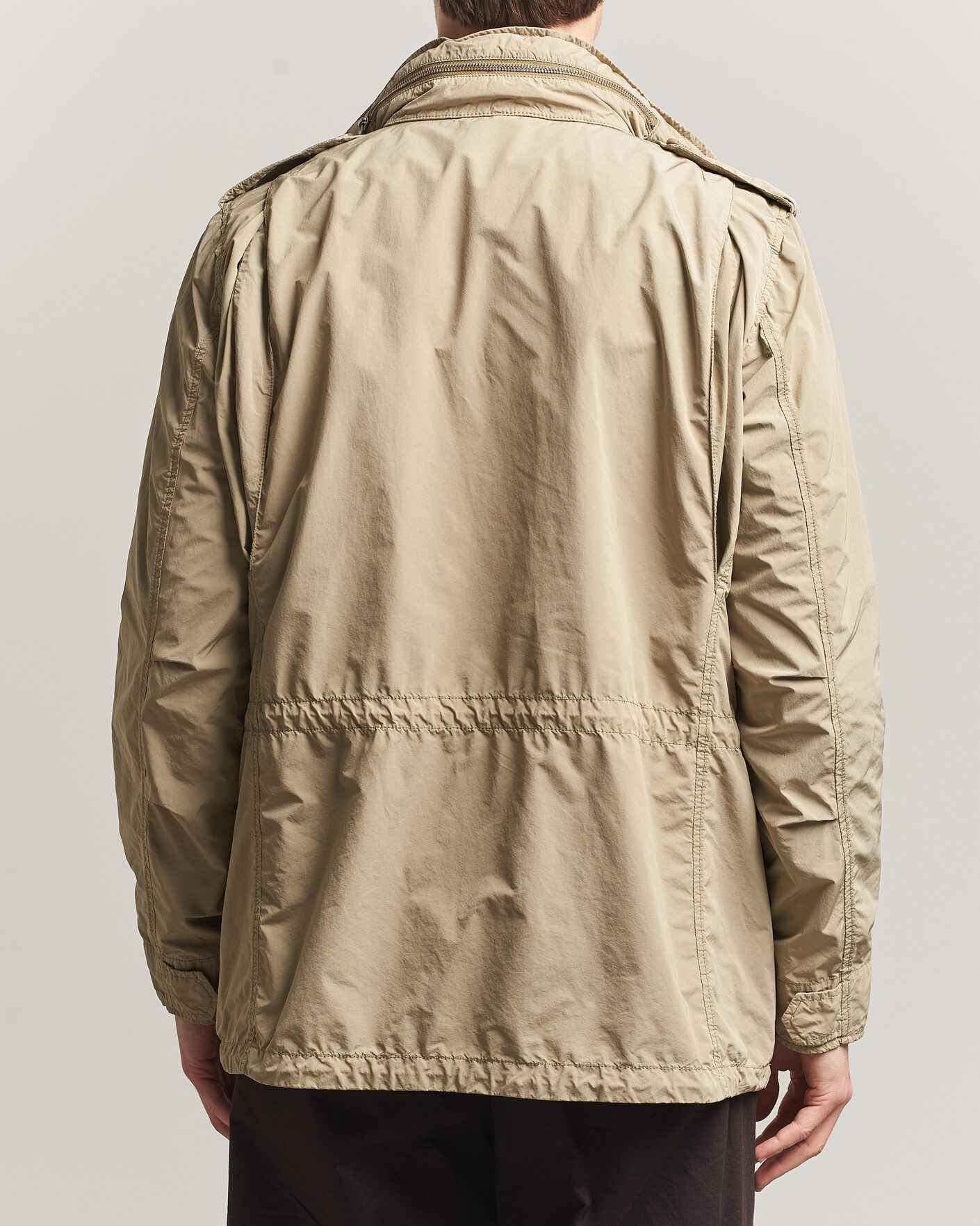 Aspesi Garment Dyed Field Jacket Sand at CareOfCarl.com