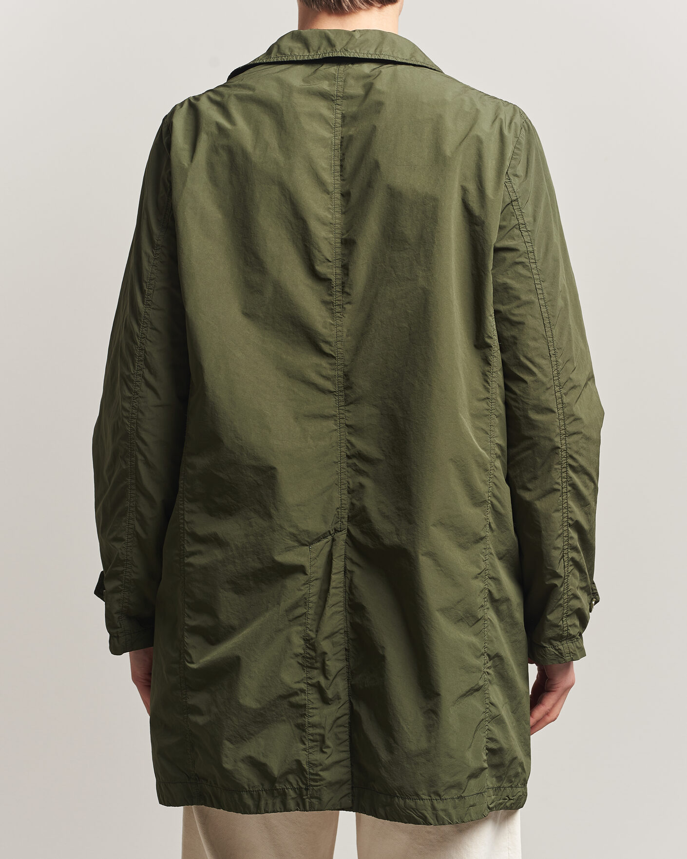 Men | Coats & Jackets | Aspesi | Garment Dyed Lemon Coat Military