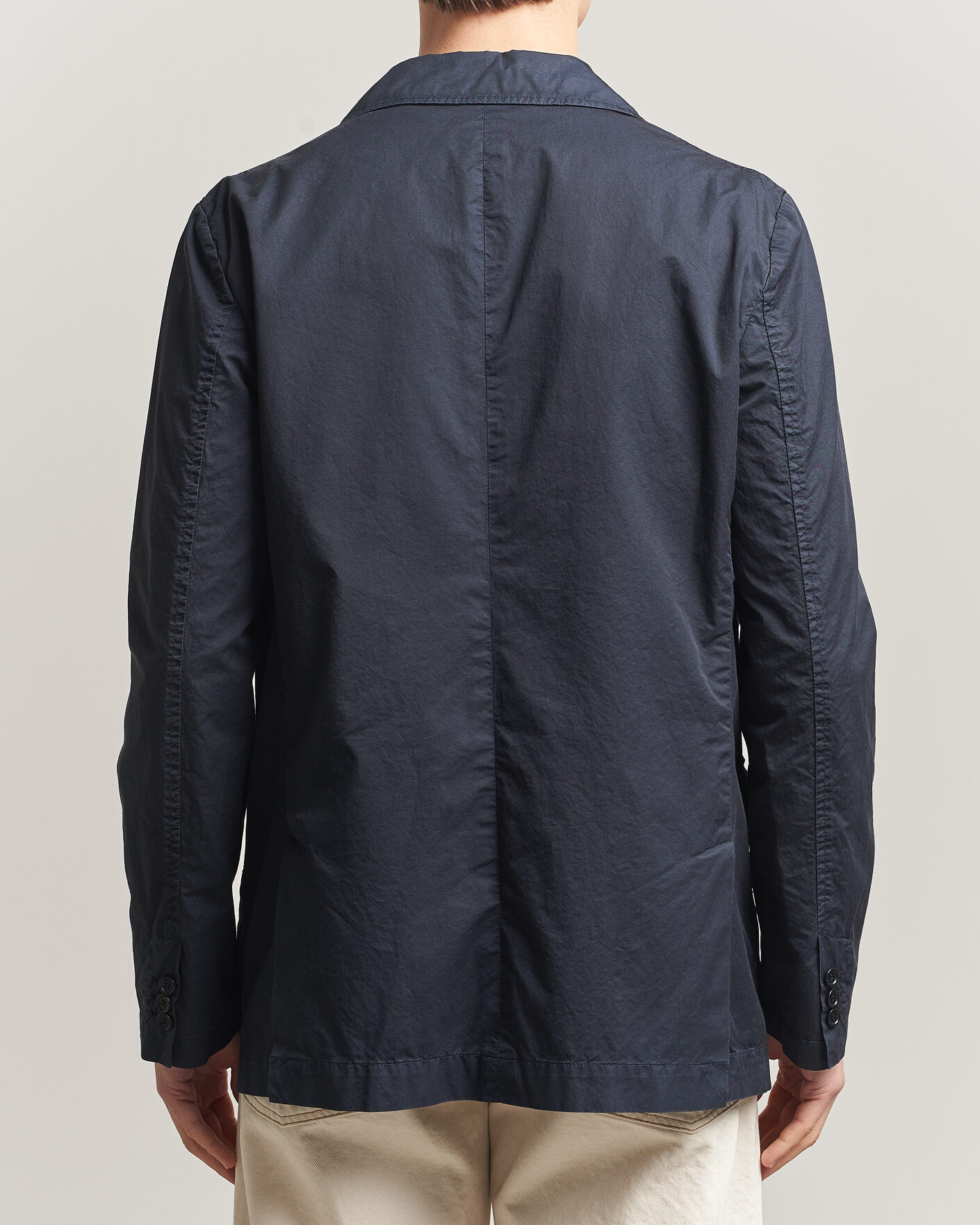 Men | Blazers | Aspesi | Cotton Blazer Navy