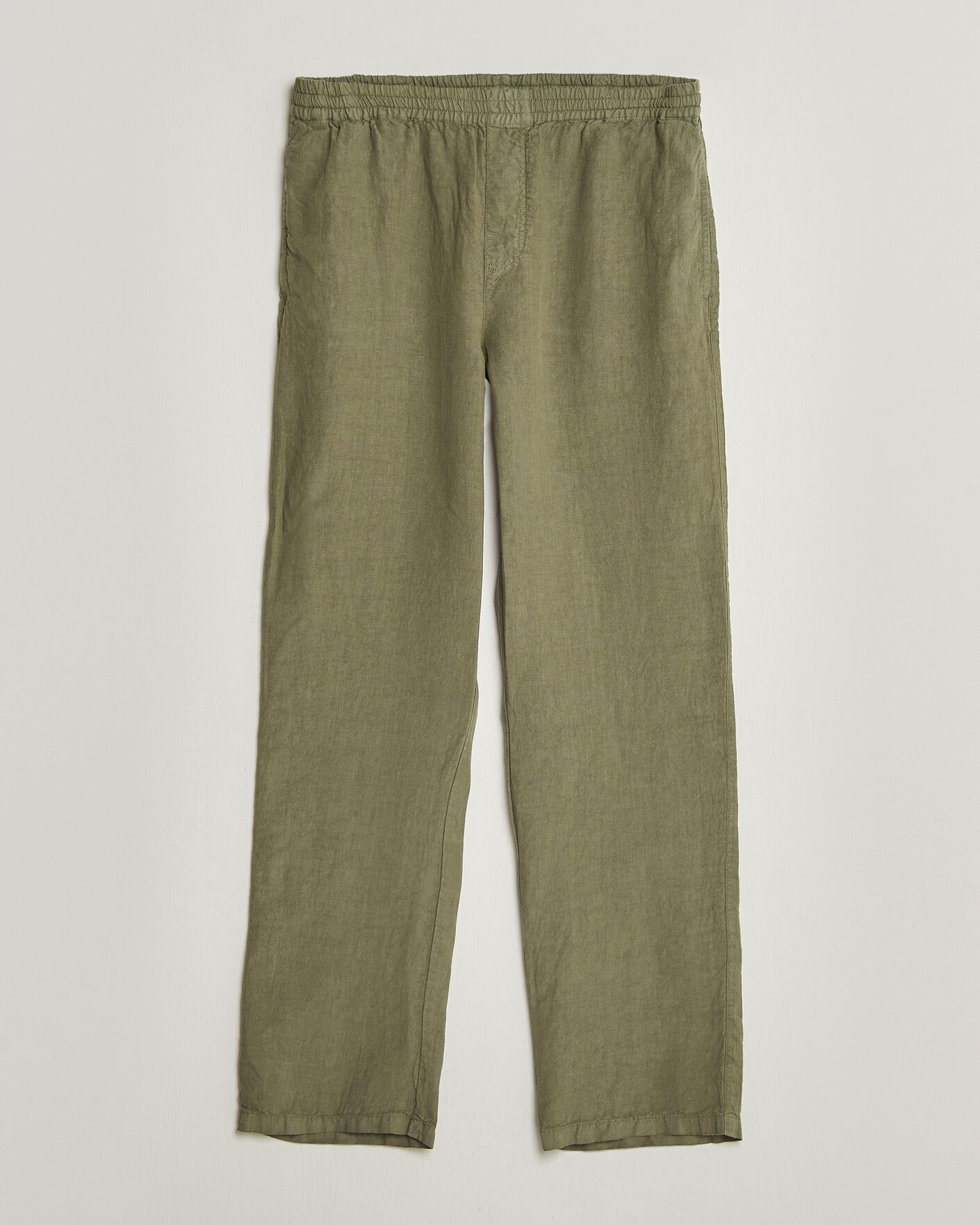 Men | Trousers | Aspesi | Ventura Linen Pants Military