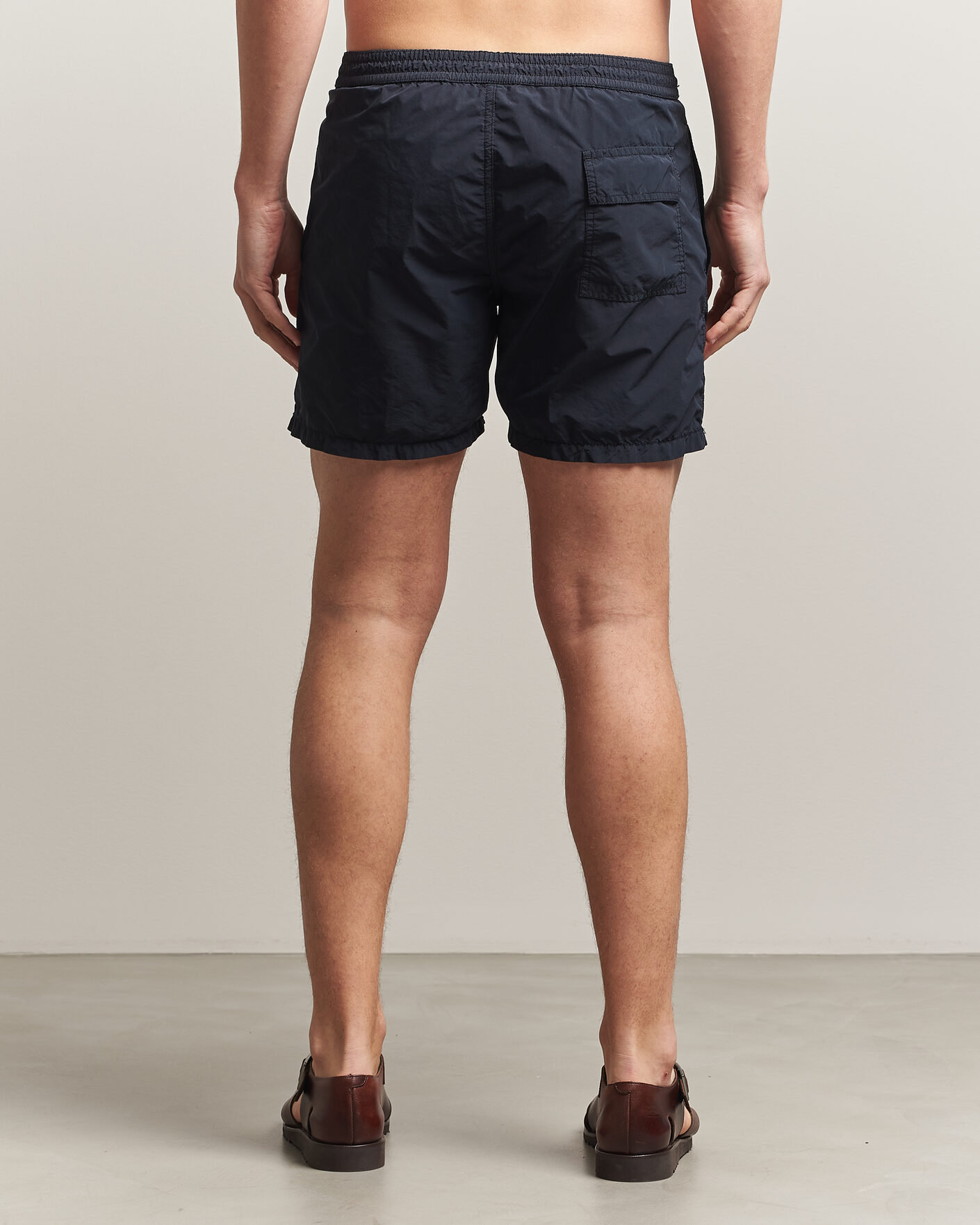 Men | Swimwear | Aspesi | Caprese Nylon Swim Trunks Navy