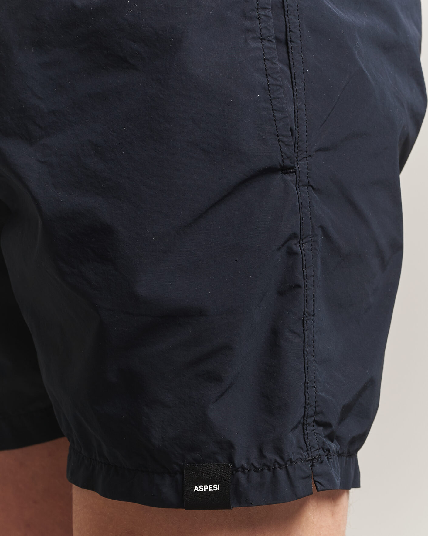 Men | Swimwear | Aspesi | Caprese Nylon Swim Trunks Navy