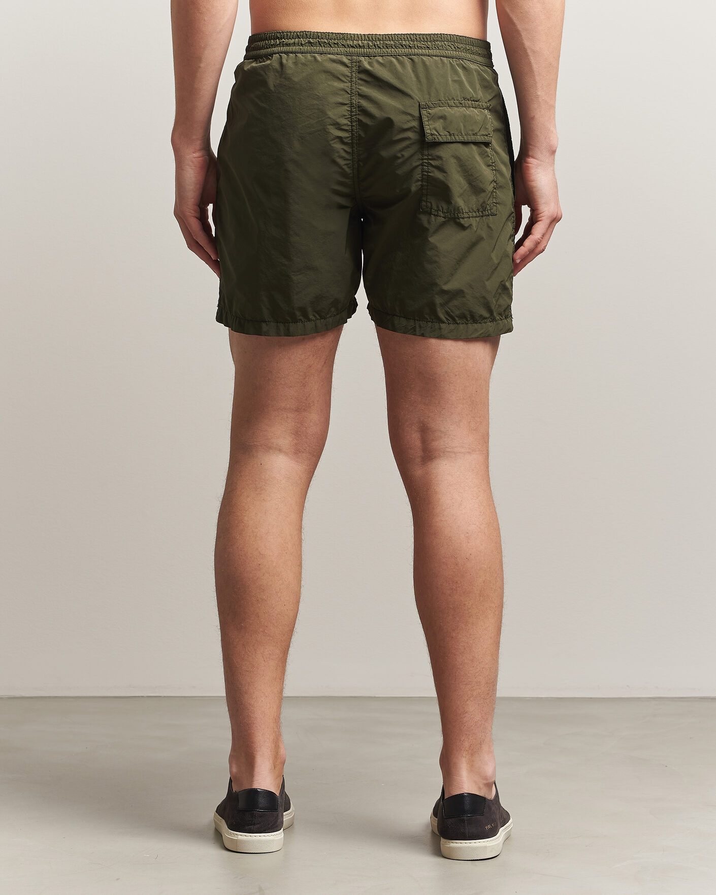 Men | Swimwear | Aspesi | Caprese Nylon Swim Trunks Military
