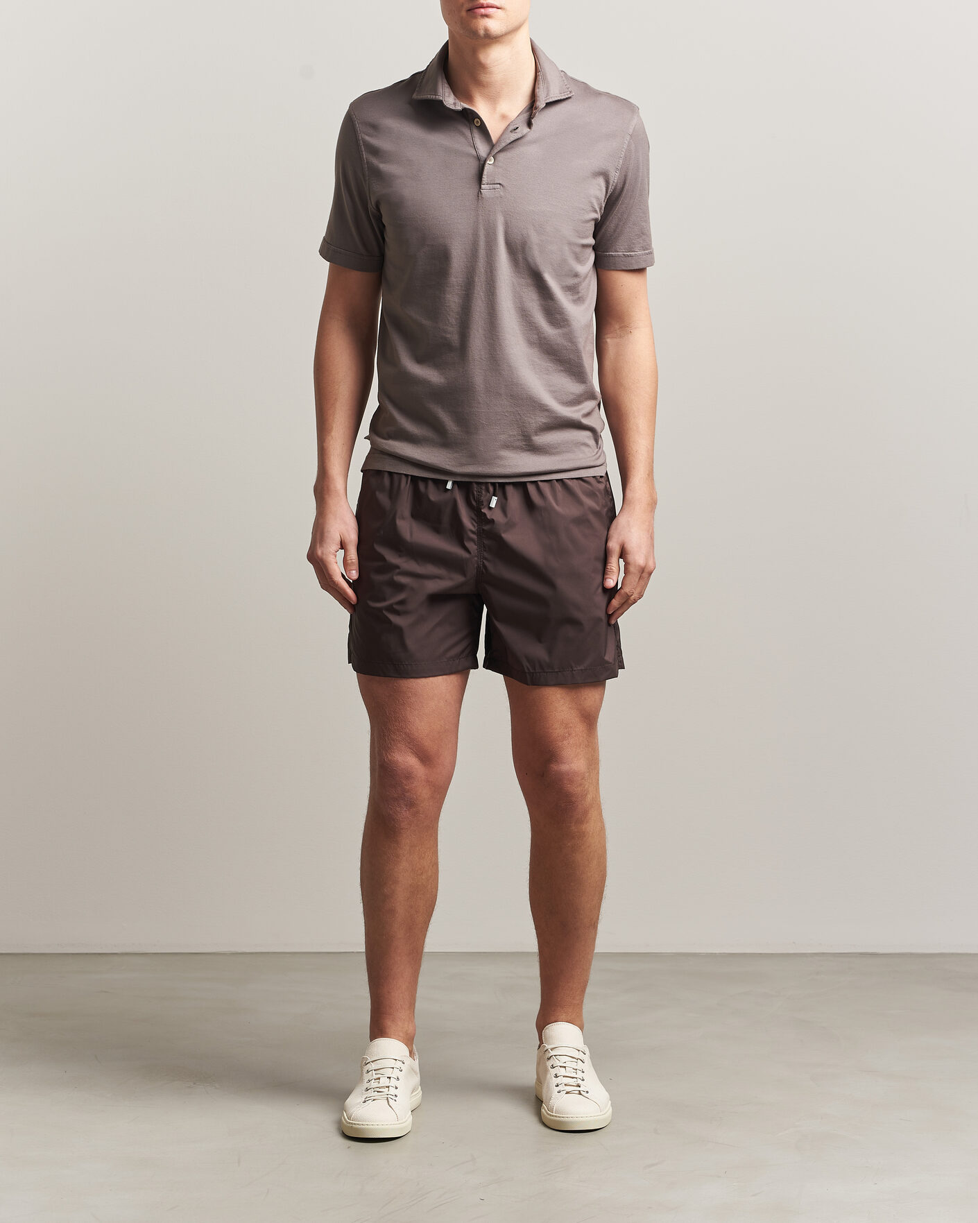 Men | Swimwear | Fedeli | Madeira Swim Trunk Chocolate