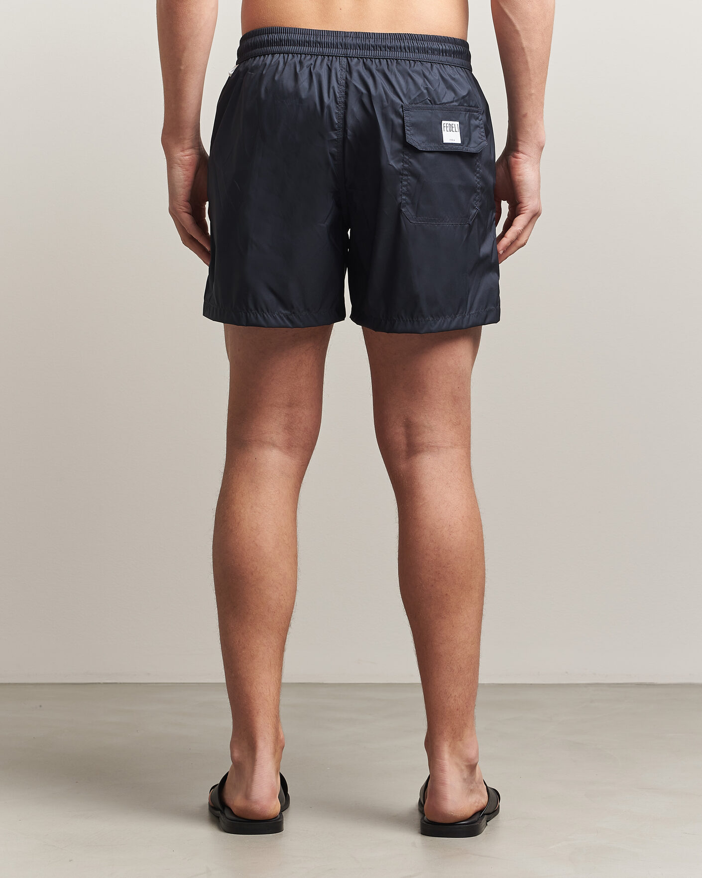 Men | Swimwear | Fedeli | Madeira Swim Trunk Navy