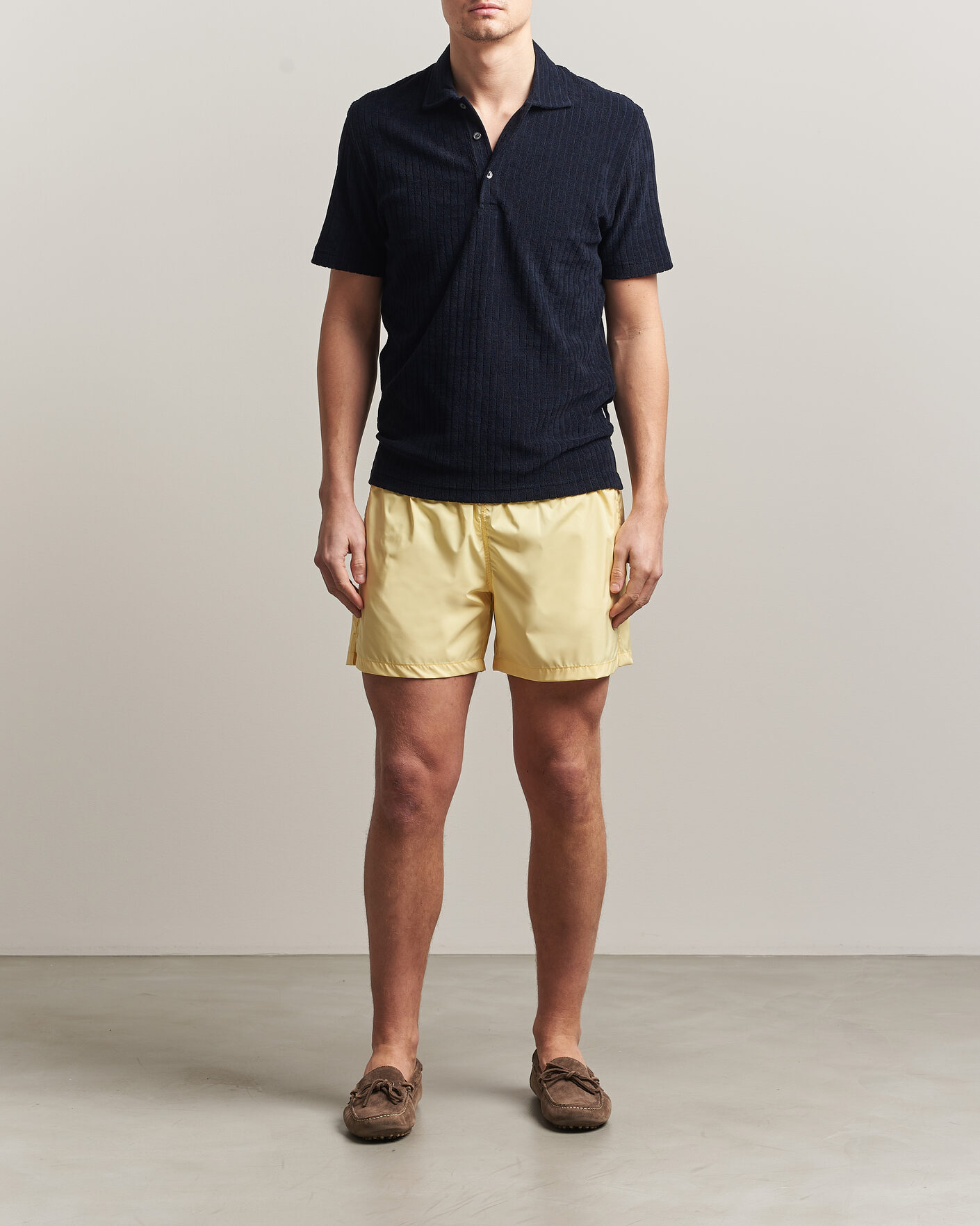 Fedeli Madeira Swim Trunk Yellow at CareOfCarl.com