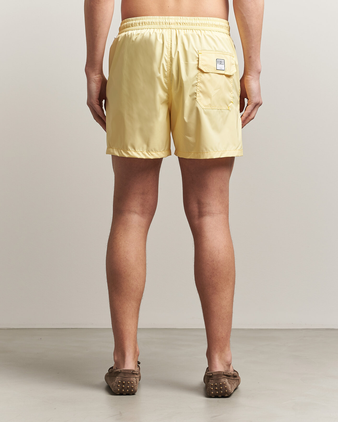 Men | Swimwear | Fedeli | Madeira Swim Trunk Yellow