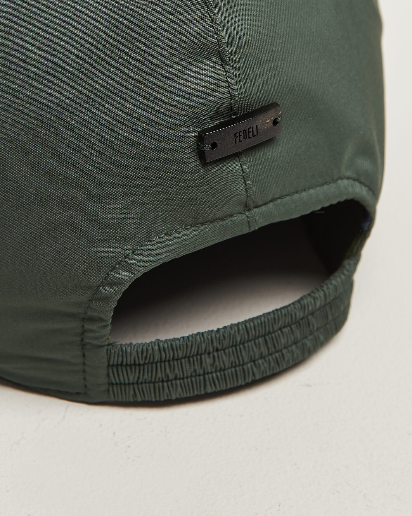 Men | Hats & Caps | Fedeli | Airstop Land Cap Dark Green