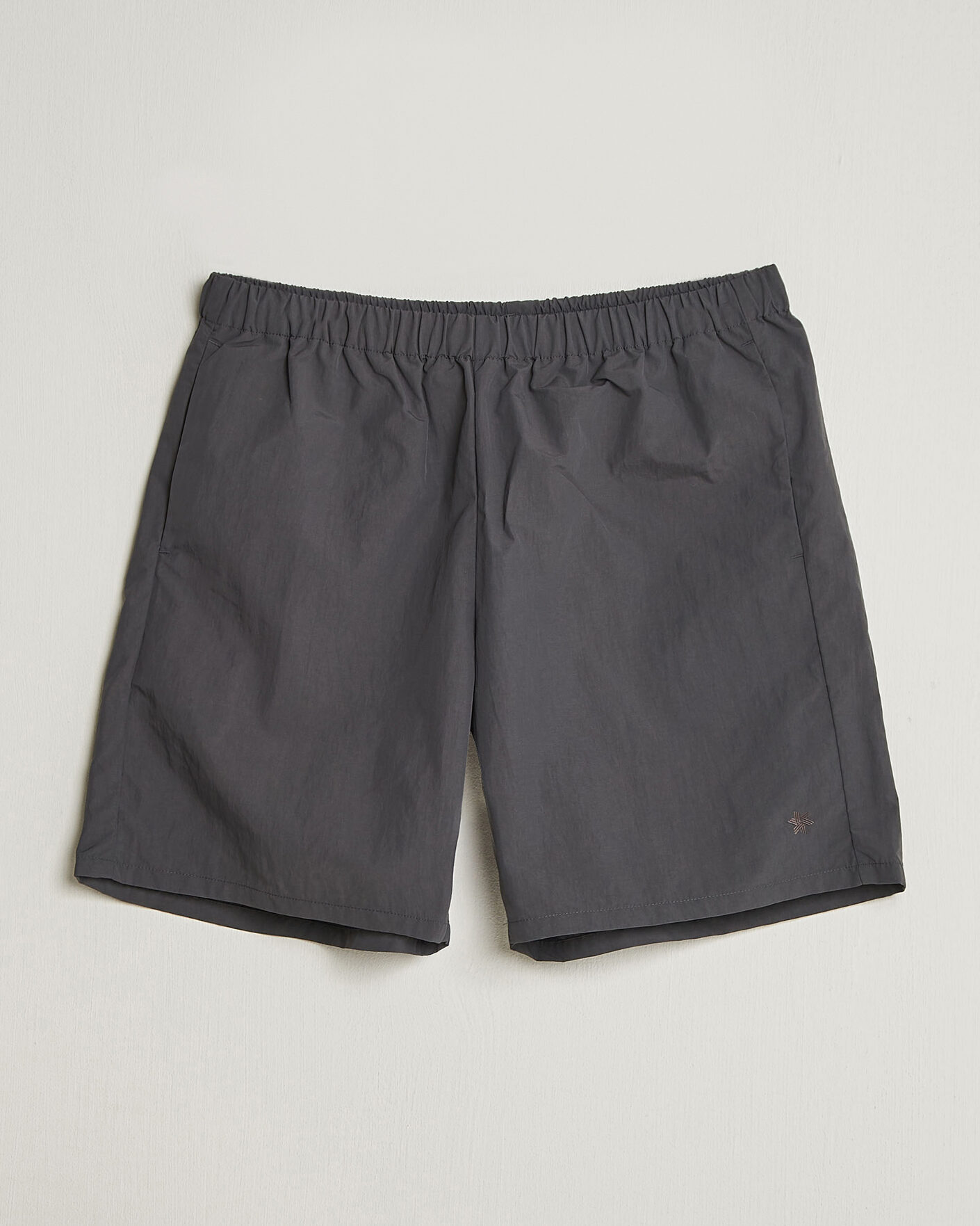 Goldwin Nylon Shorts Deep Charcoal at CareOfCarl.com