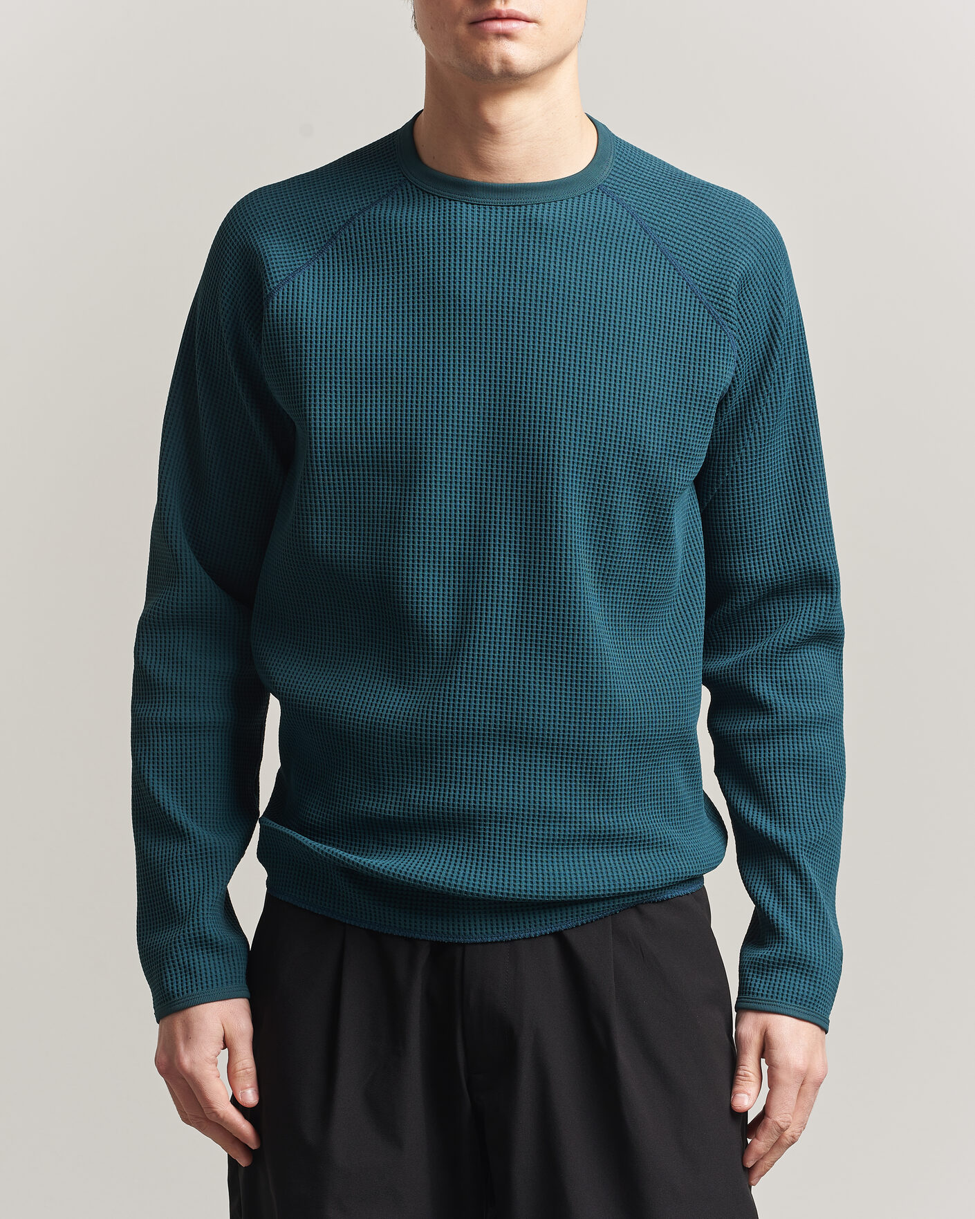 Men | T-Shirts | Goldwin | WF Light Long Sleeve T-Shirt Kokiran Green