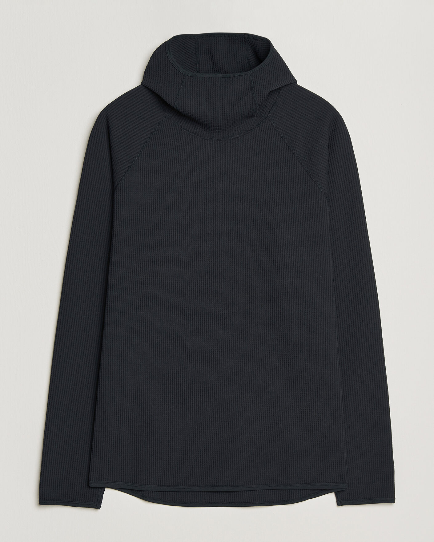 Men | Sweaters & Knitwear | Goldwin | WF Light Long Sleeve Hoodie Black